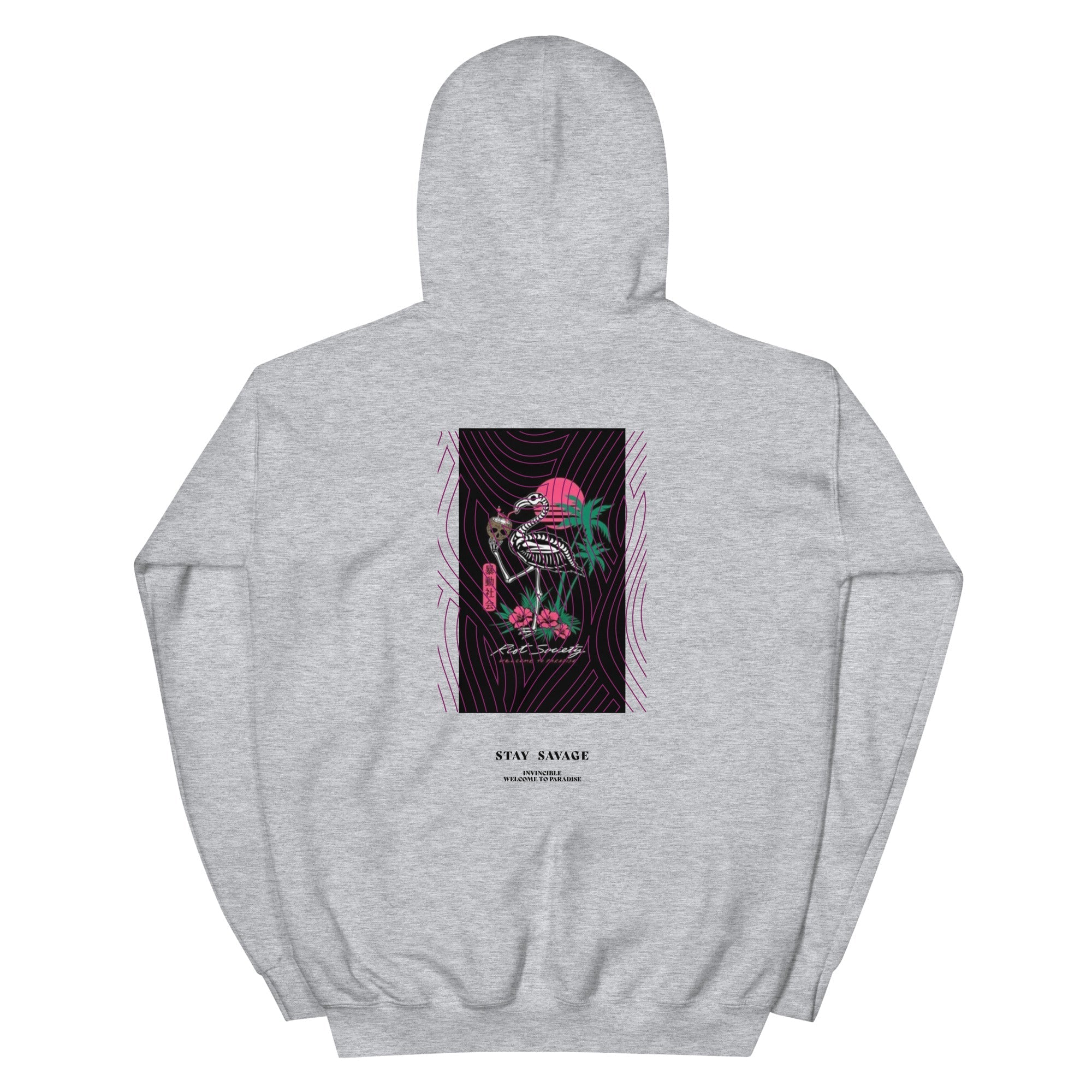 Paradise Flamingo Kapuzenpullover - NiZED - Shop Deutschland Noodosz