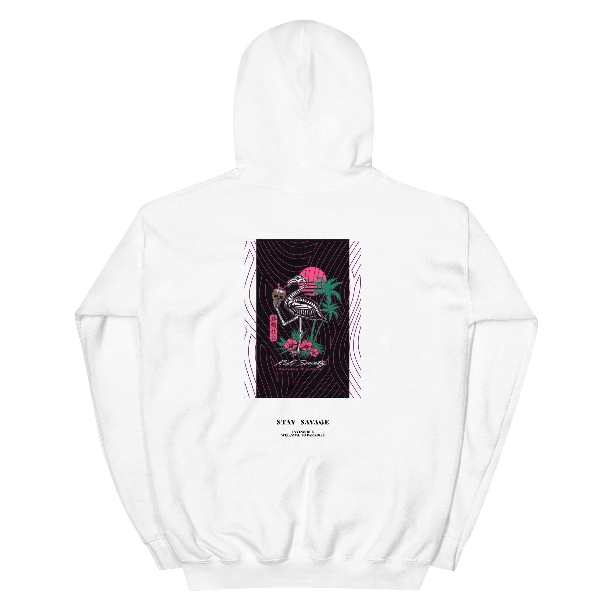 Paradise Flamingo Kapuzenpullover - NiZED - Shop Deutschland Noodosz