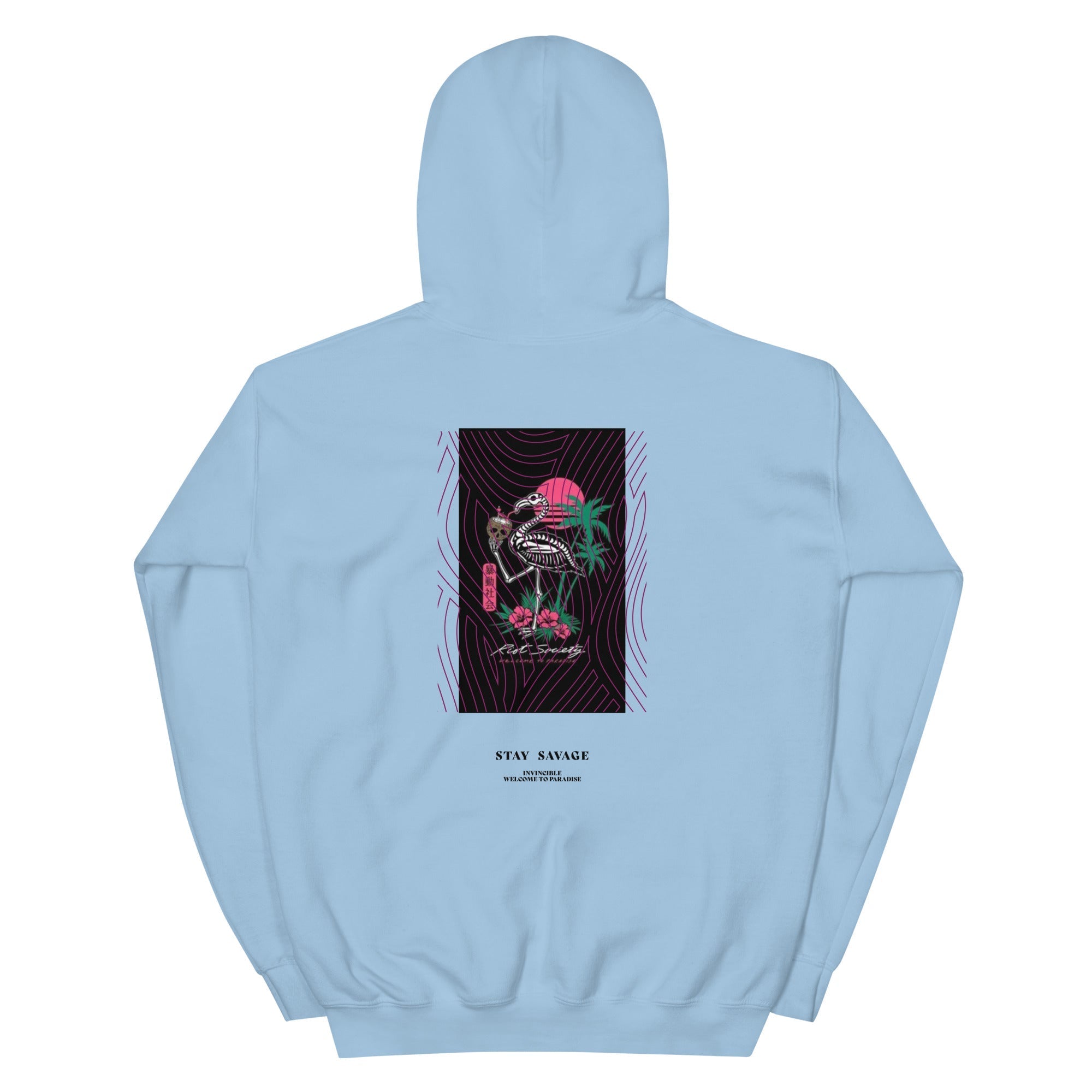 Paradise Flamingo Kapuzenpullover - NiZED - Shop Deutschland Noodosz