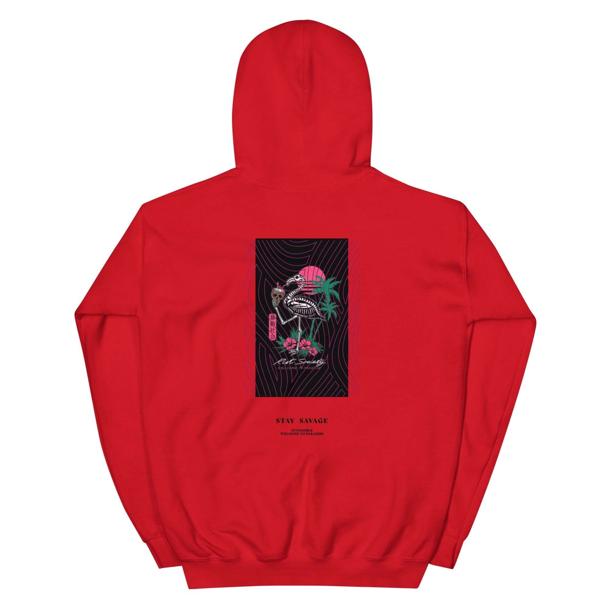 Paradise Flamingo Kapuzenpullover - NiZED - Shop Deutschland Noodosz