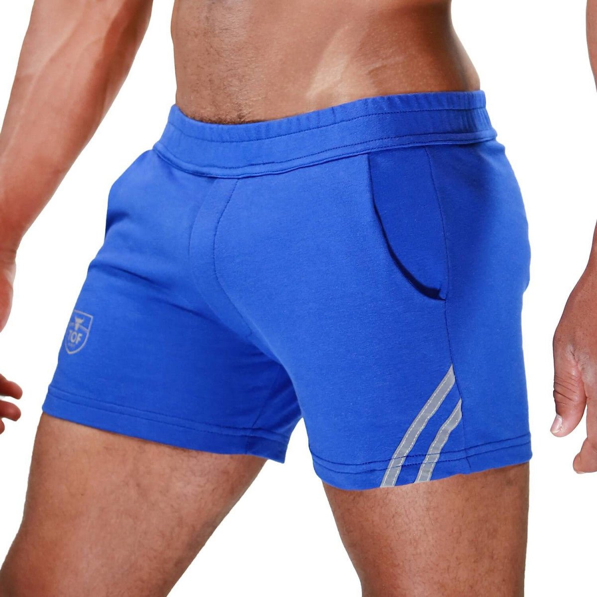 Paris Gym - Shorts Blau - Grau - TOF Paris - Shop Deutschland Noodosz