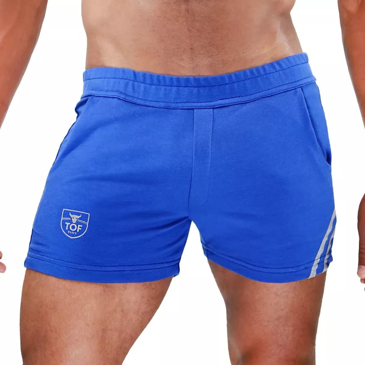 Paris Gym - Shorts Blau - Grau - TOF Paris - Shop Deutschland Noodosz