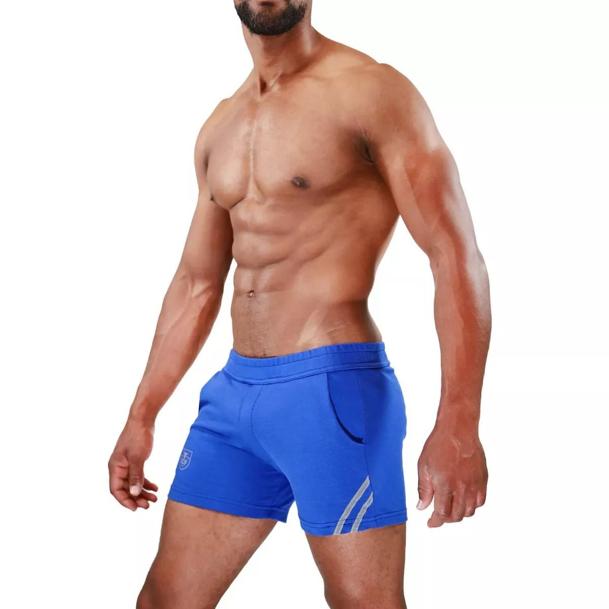 Paris Gym - Shorts Blau - Grau - TOF Paris - Shop Deutschland Noodosz