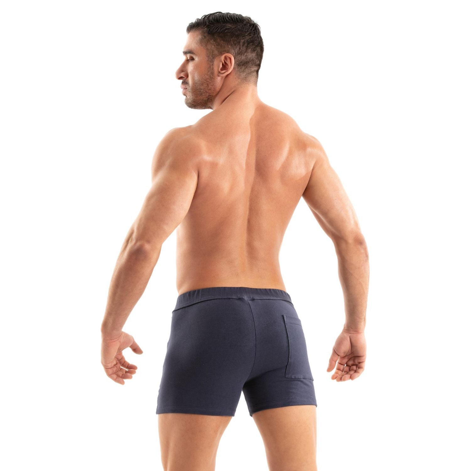 Paris Gym - Shorts mit Reißverschluss – Marineblau - TOF Paris - Shop Deutschland Noodosz