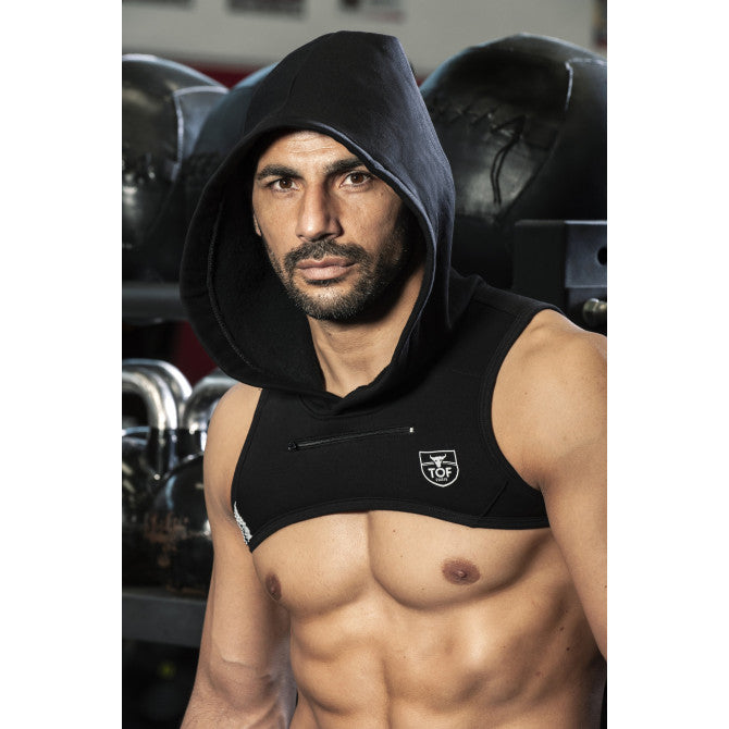 Paris Hoodie Harness Black