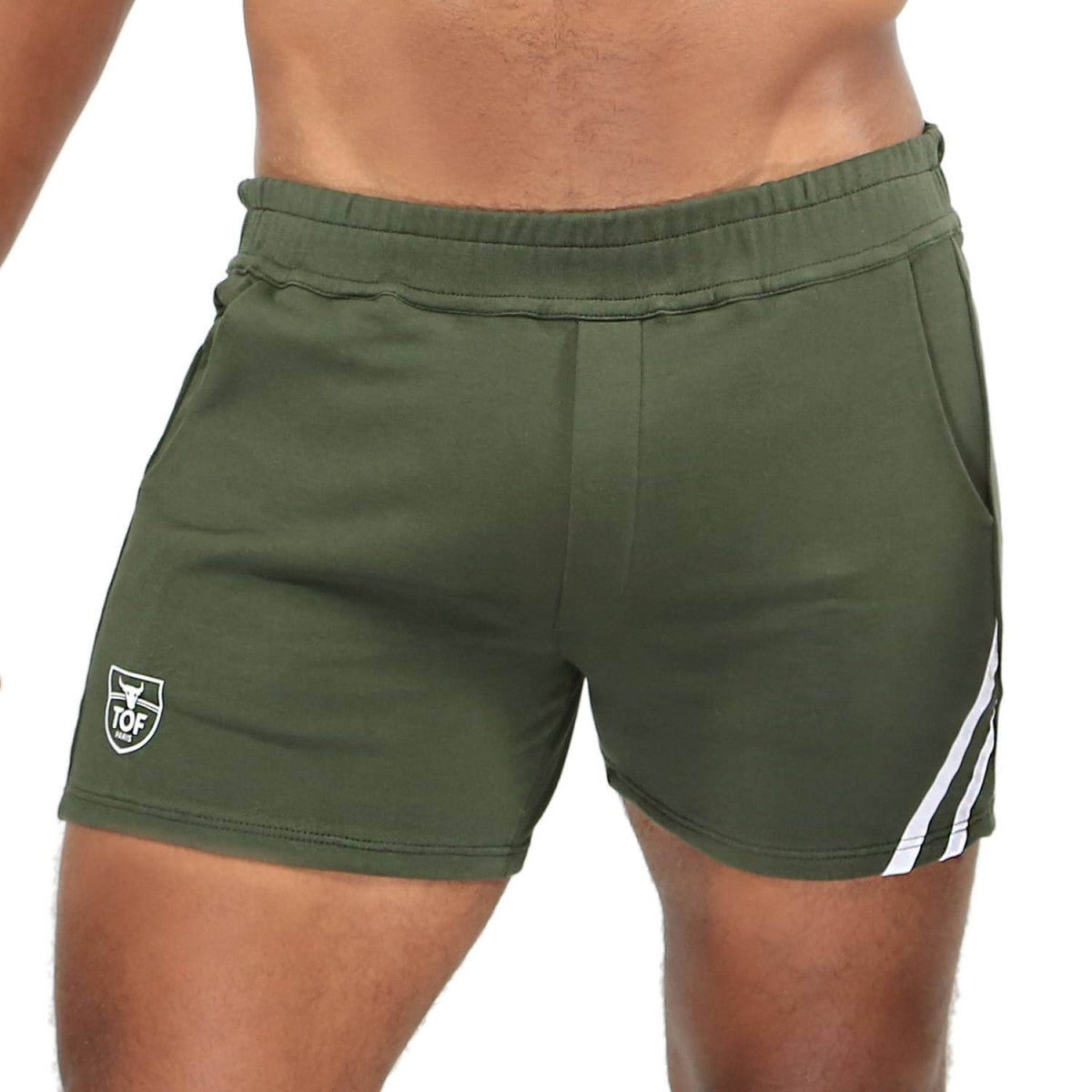 Paris - Shorts in Weiß - Khaki - TOF Paris - Shop Deutschland Noodosz