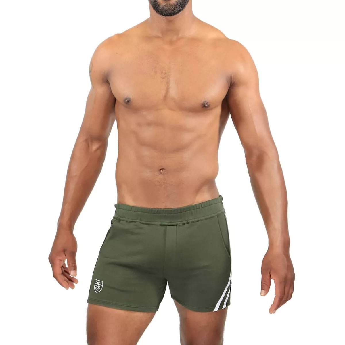 Paris - Shorts in Weiß - Khaki - TOF Paris - Shop Deutschland Noodosz