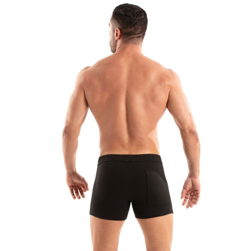 Paris Zipped Shorts Black - noodosz - TOF Paris - 