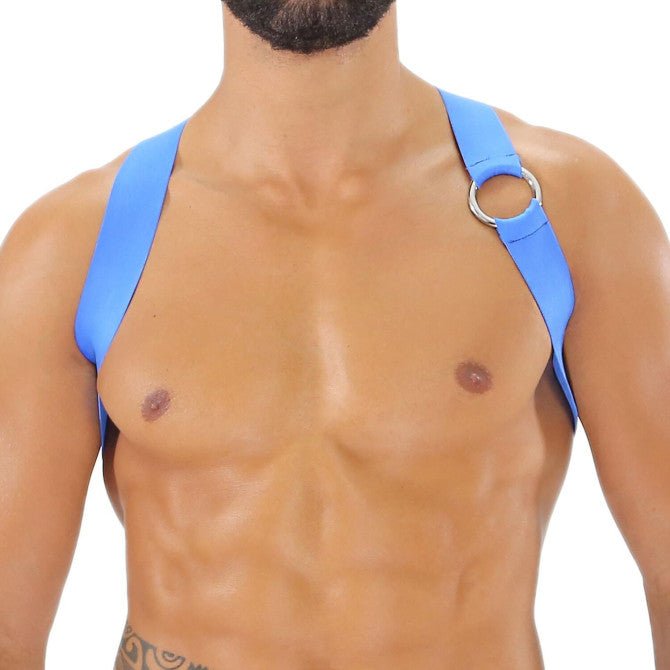 Party Boy Elastischer Harness – Blau - TOF Paris - Shop Deutschland Noodosz
