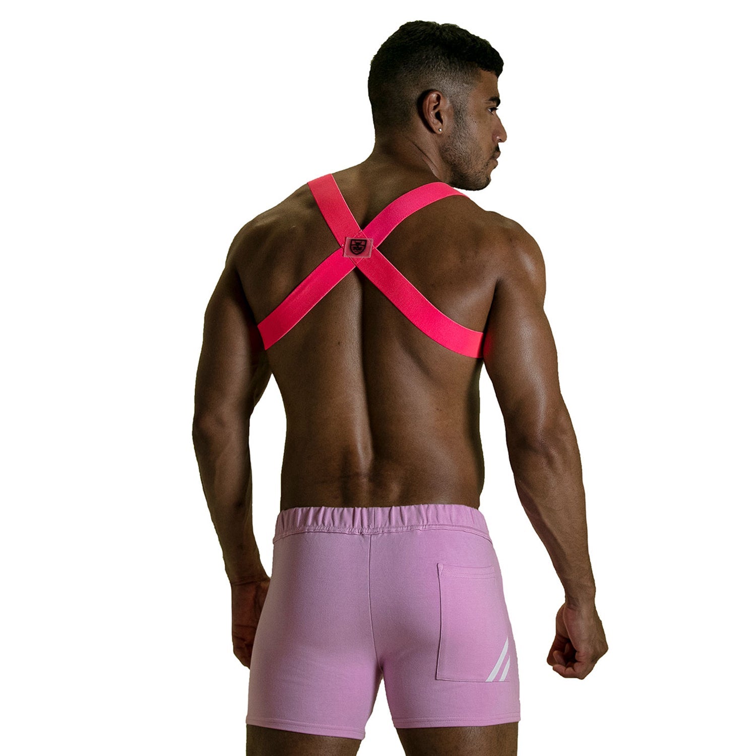 Party Boy Elastischer Harness – Neonpink - TOF Paris - Shop Deutschland Noodosz