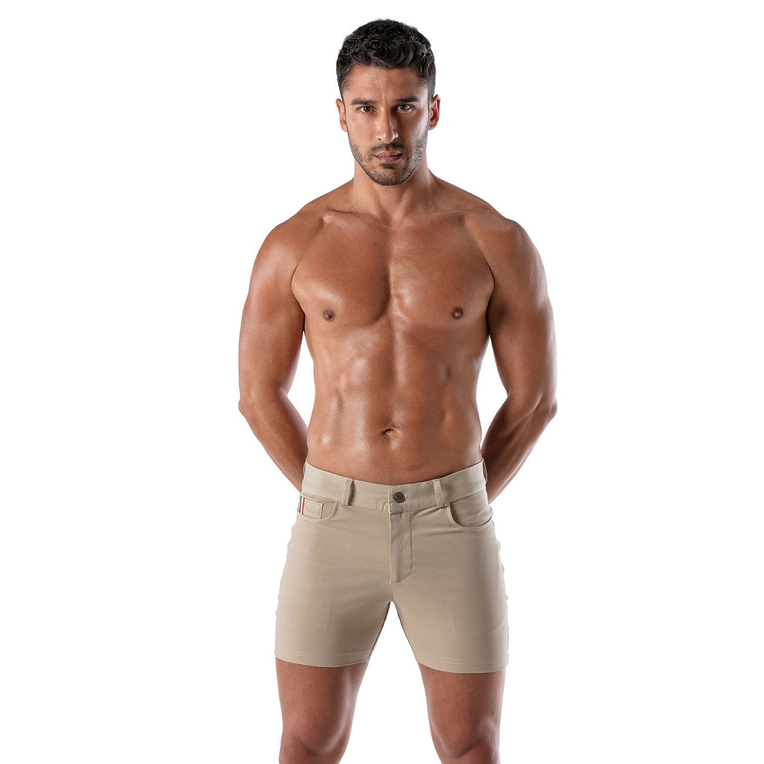 Patriot Chino Shorts - Beige - TOF Paris - Shop Deutschland Noodosz
