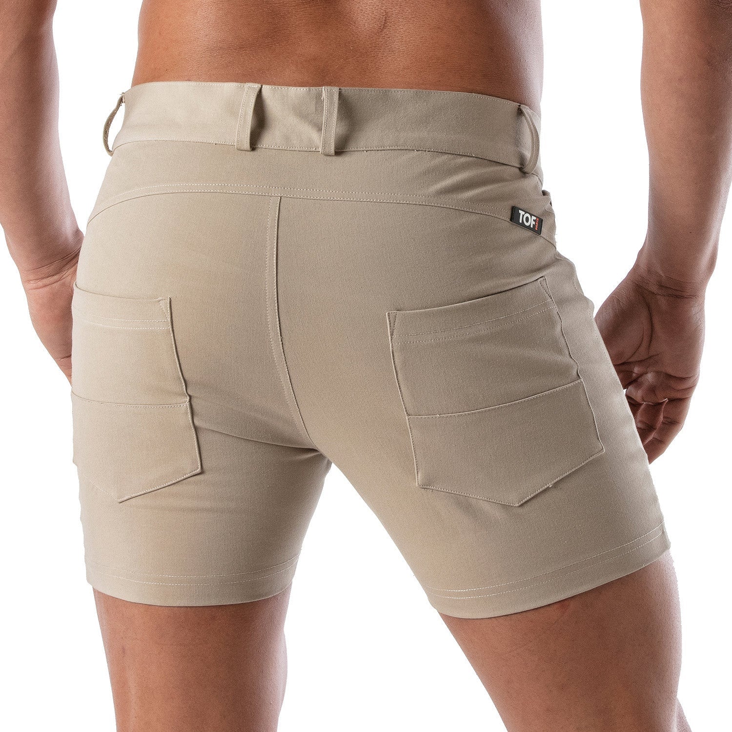 Patriot Chino Shorts - Beige - TOF Paris - Shop Deutschland Noodosz