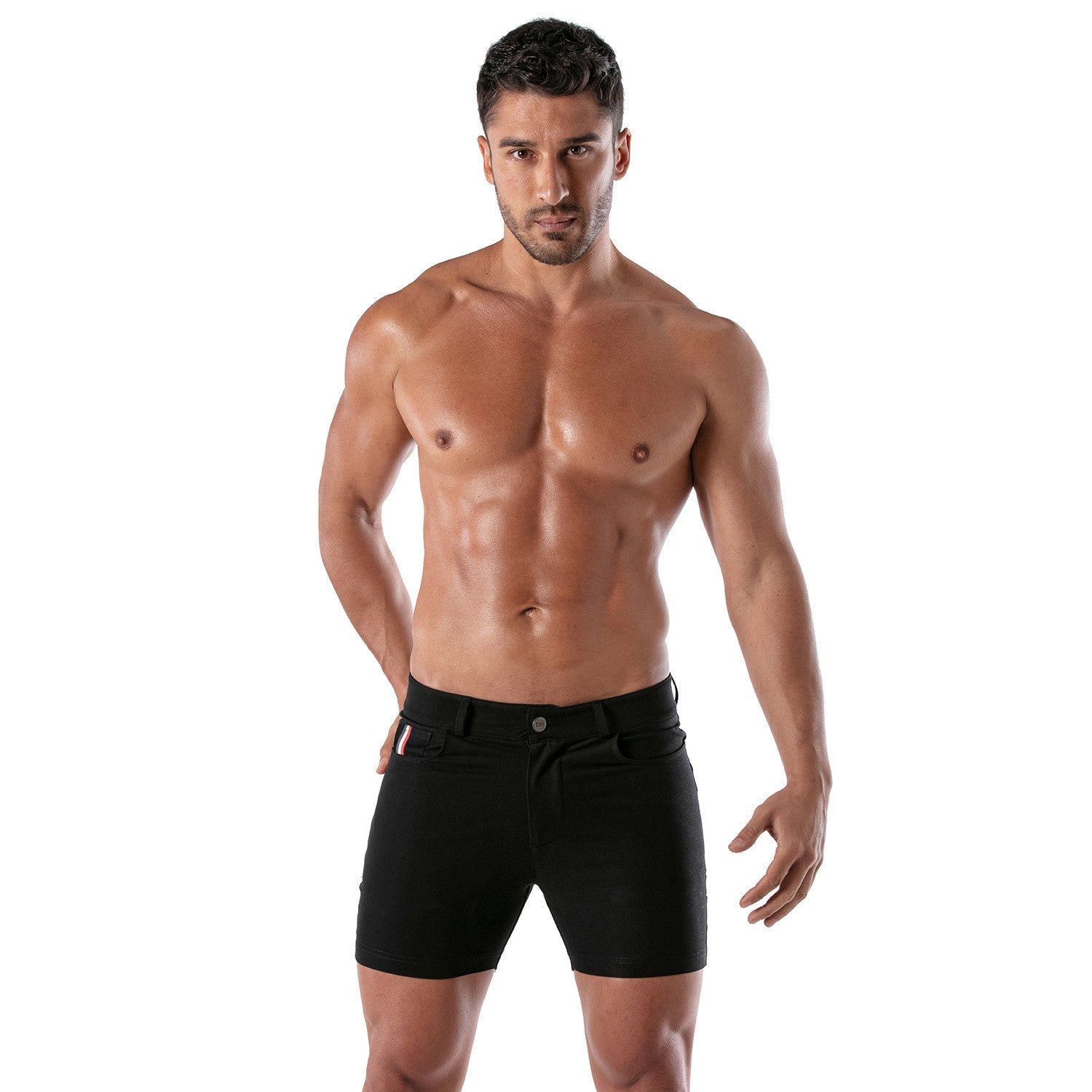 Patriot Chino Shorts - Black - TOF Paris - Shop Deutschland Noodosz