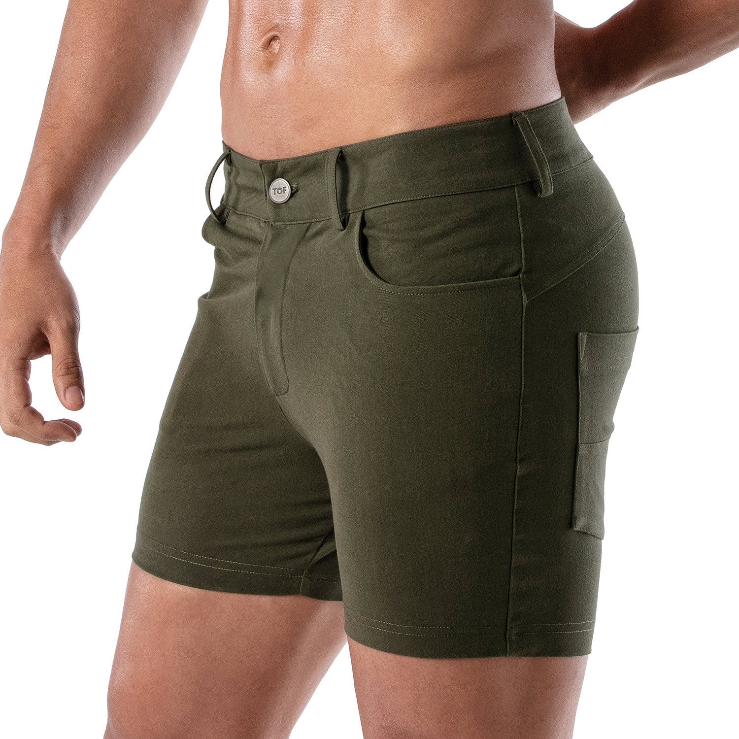 Patriot Chino Shorts - Khaki - TOF Paris - Shop Deutschland Noodosz
