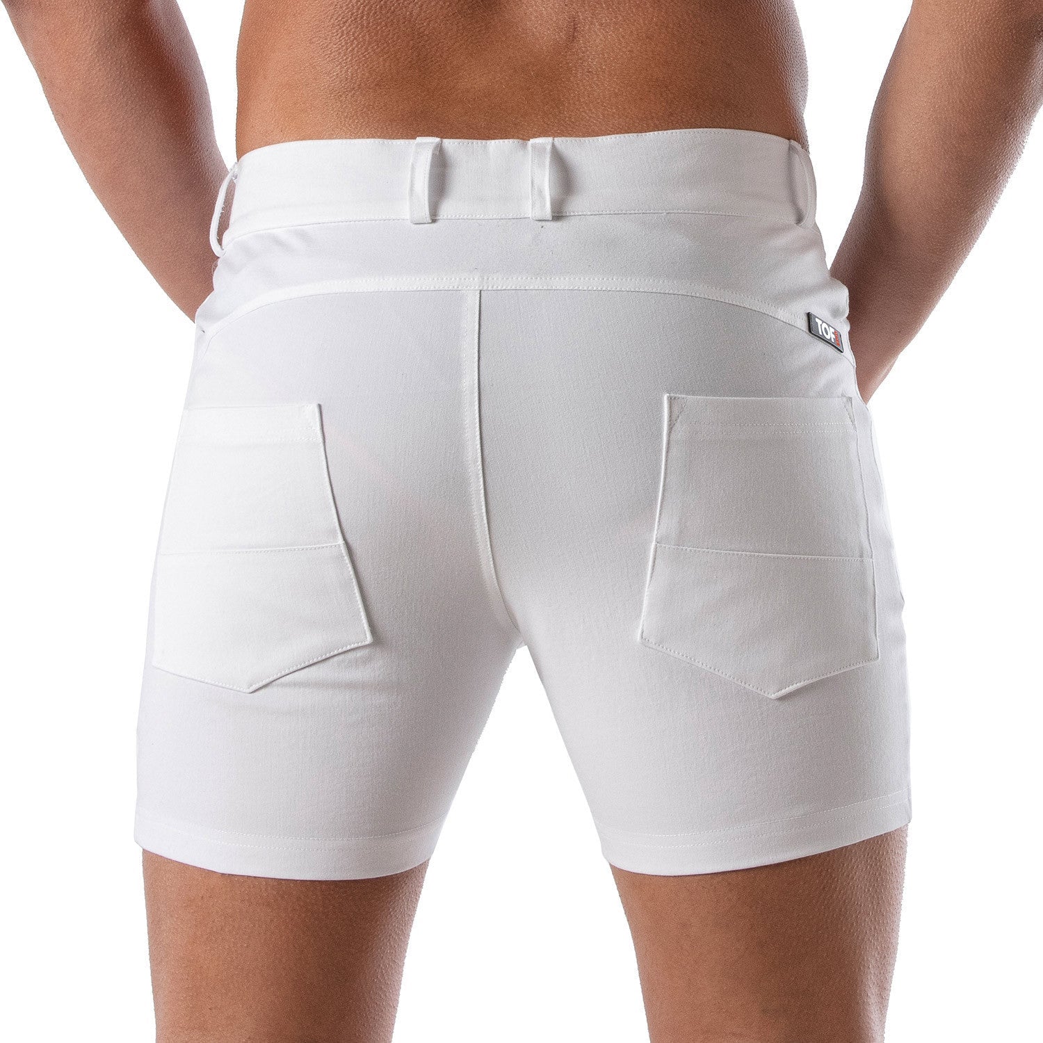 Patriot Chino Shorts - White - TOF Paris - Shop Deutschland Noodosz