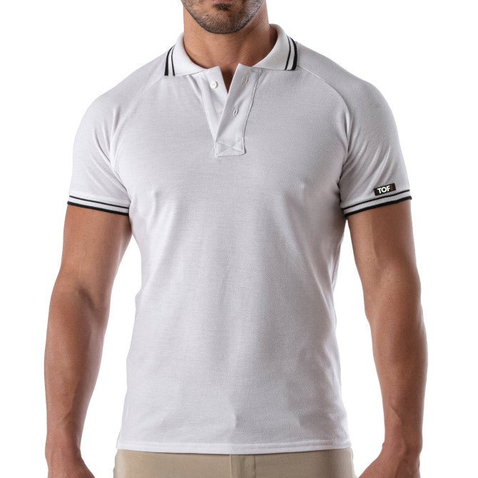 Patriot Polo Shirt - White - noodosz - TOF Paris - 