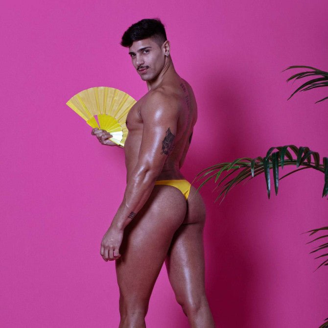 Plain Swim Thongs Yellow - noodosz - TOF Paris - 