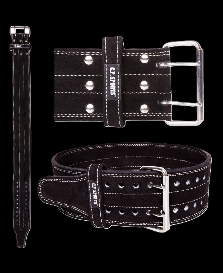 Powerlifting Gürtel Gewichthebegürtel - Leder - Schwarz - T - 8 C.P. sports - MG Sports Company - Shop Deutschland Noodosz