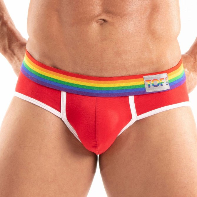 Pride Briefs Red - noodosz - TOF Paris - 