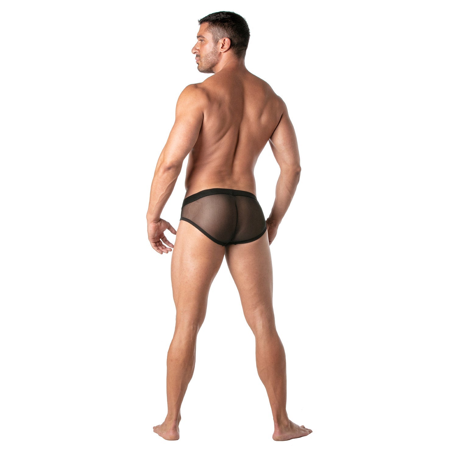 Provokante, transparente Mesh - Slips für Männer - TOF Paris - Shop Deutschland Noodosz