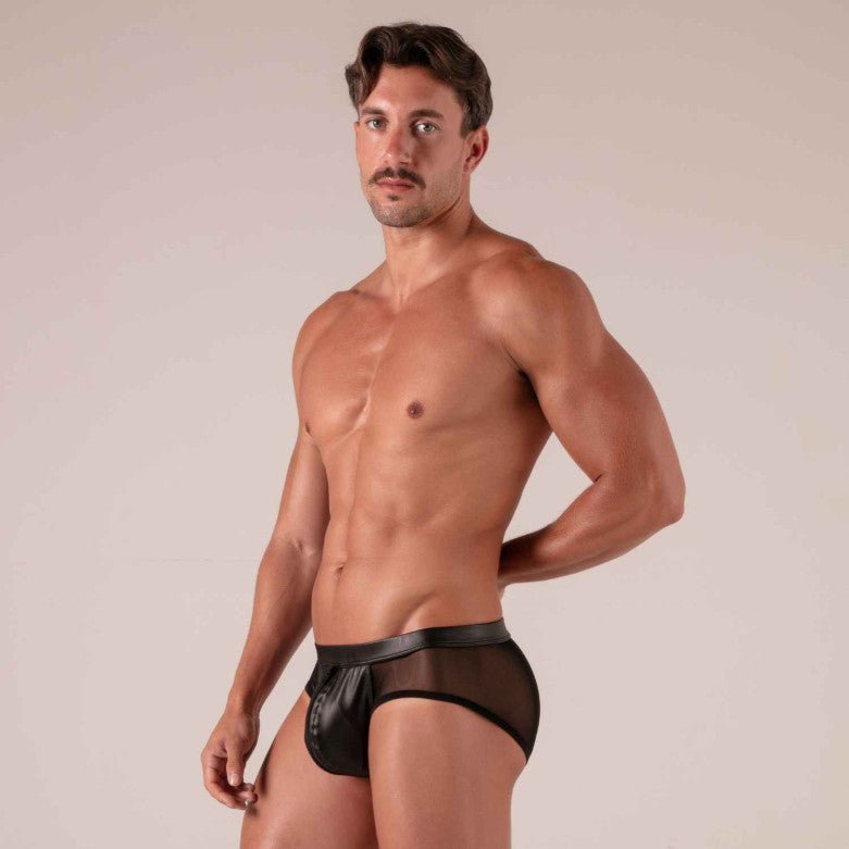 Rebel Zipped Briefs - noodosz - Absolu Male - 