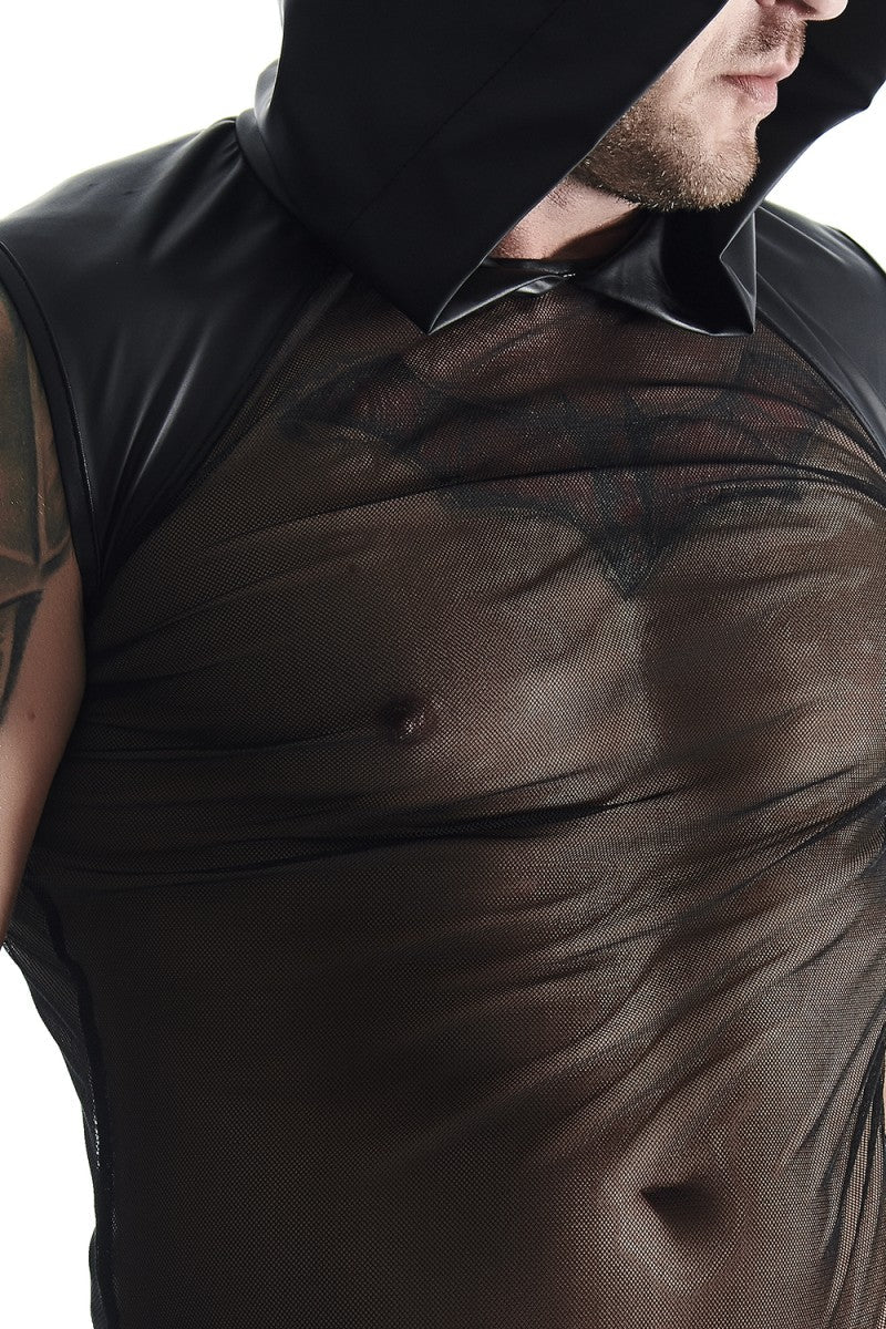 Resilient Mesh Hooded Shirt - Pole - Shop Deutschland Noodosz
