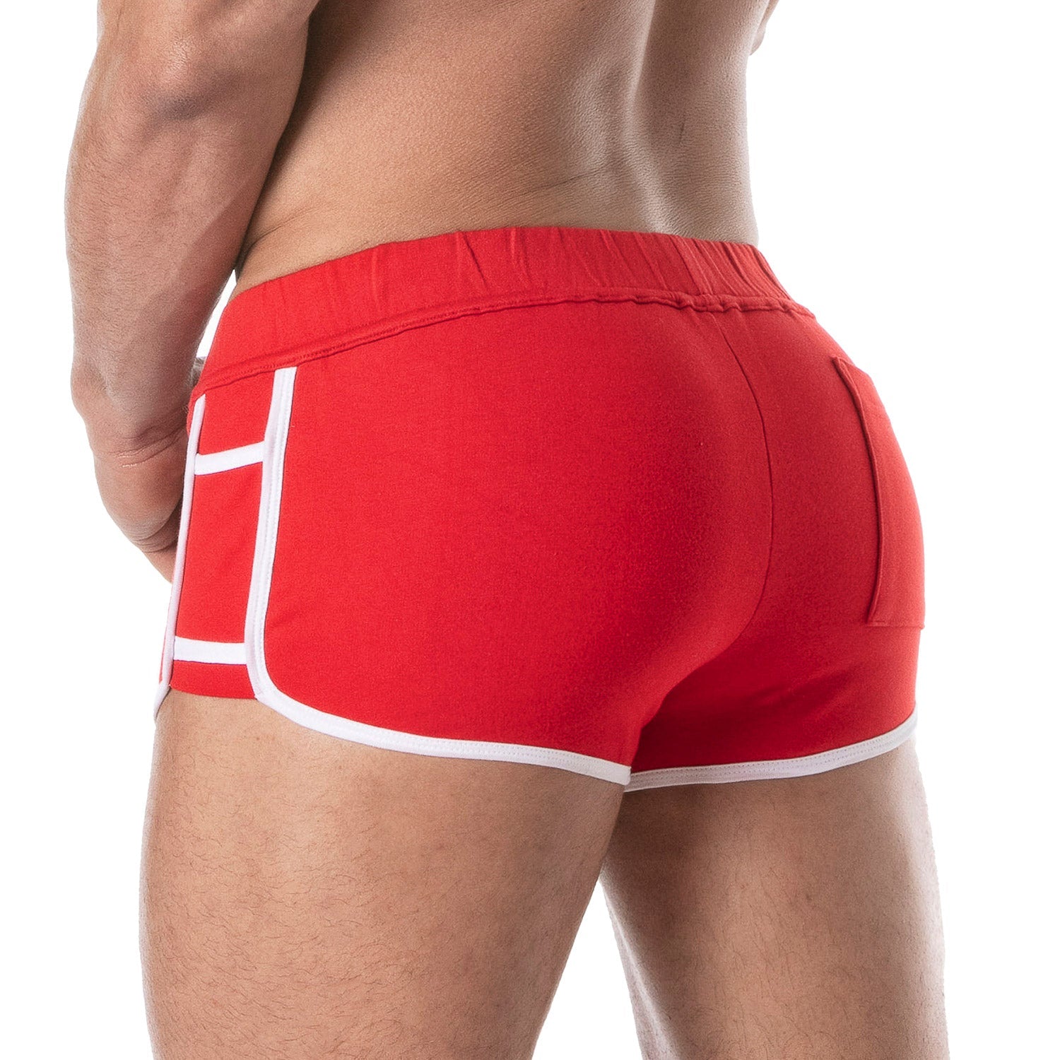 Retro Gym Shorts – Rot - TOF Paris - Shop Deutschland Noodosz