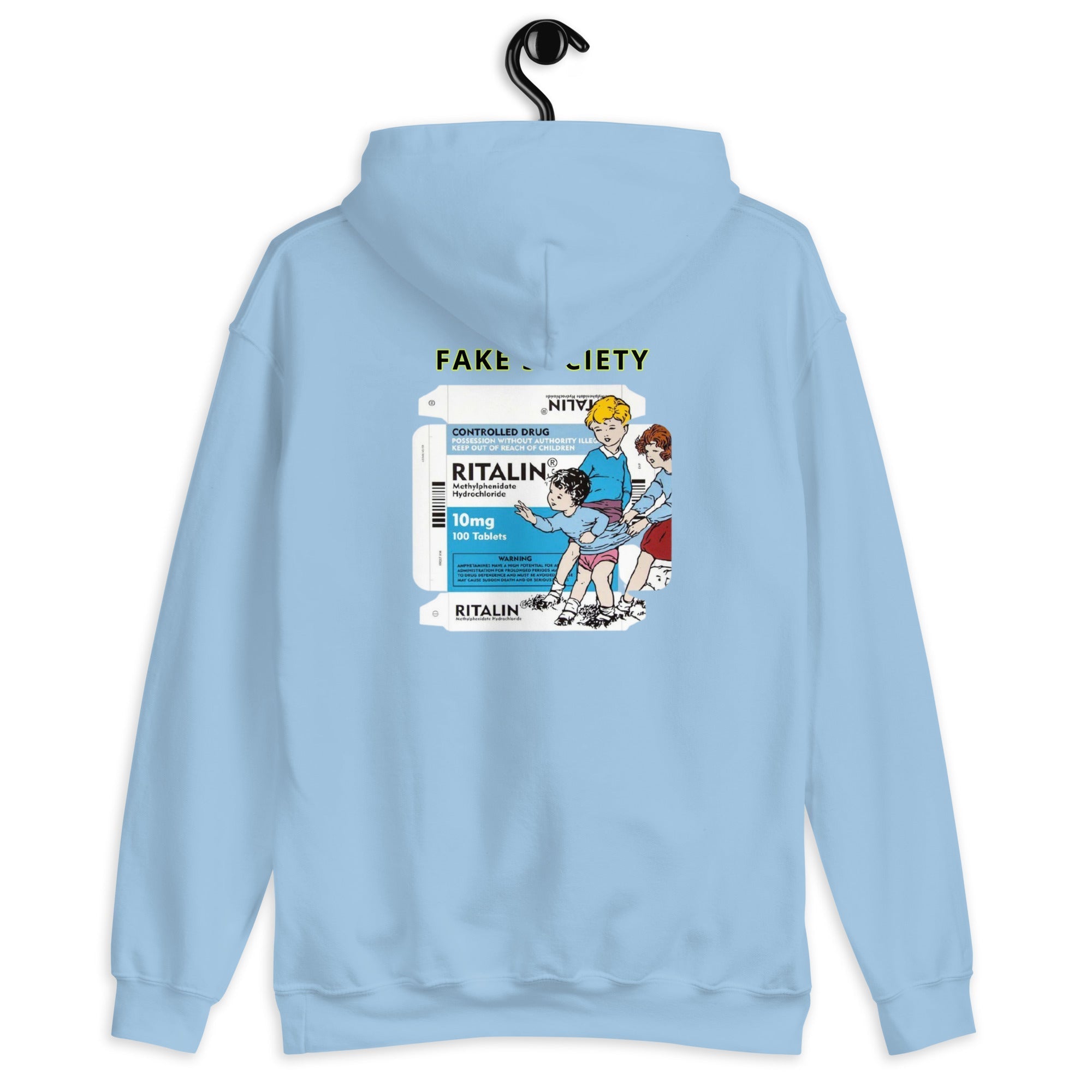 Ritalin x Fake Society Kapuzenpullover - NiZED - Shop Deutschland Noodosz