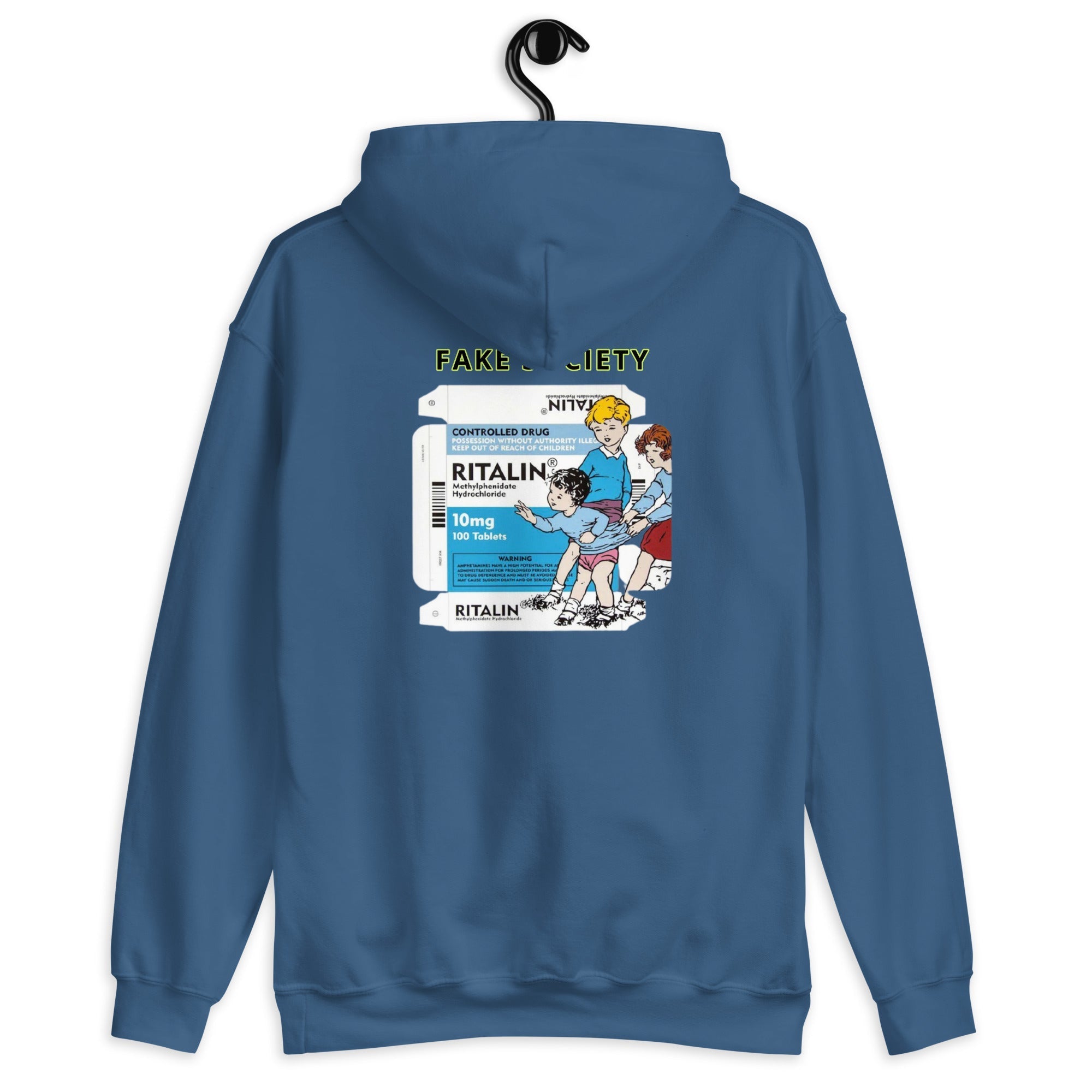 Ritalin x Fake Society Kapuzenpullover - NiZED - Shop Deutschland Noodosz