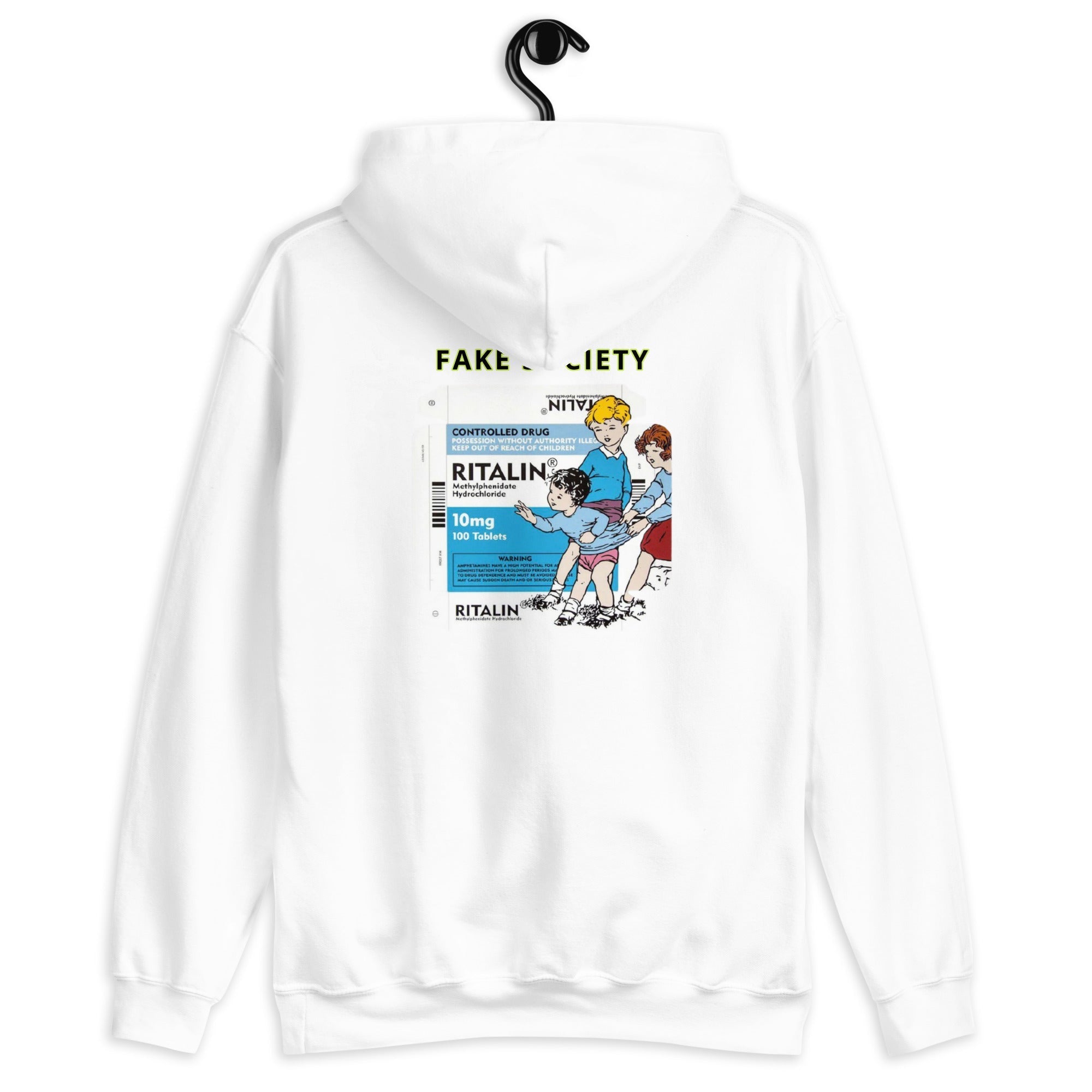 Ritalin x Fake Society Kapuzenpullover - NiZED - Shop Deutschland Noodosz