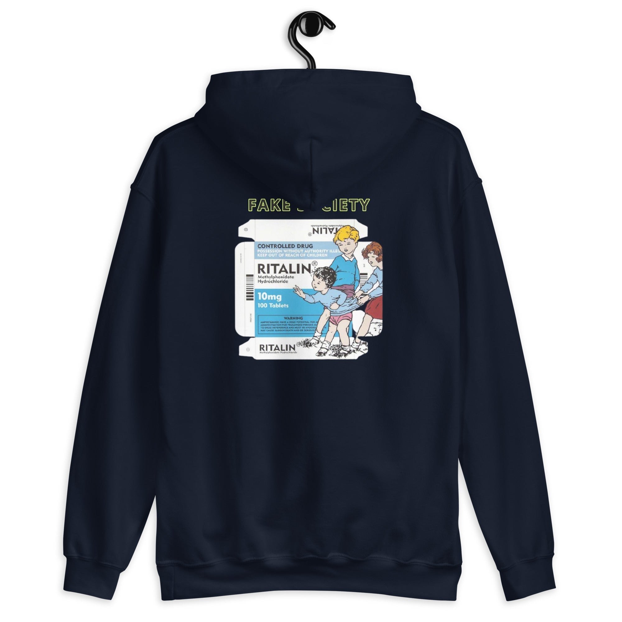 Ritalin x Fake Society Kapuzenpullover - NiZED - Shop Deutschland Noodosz