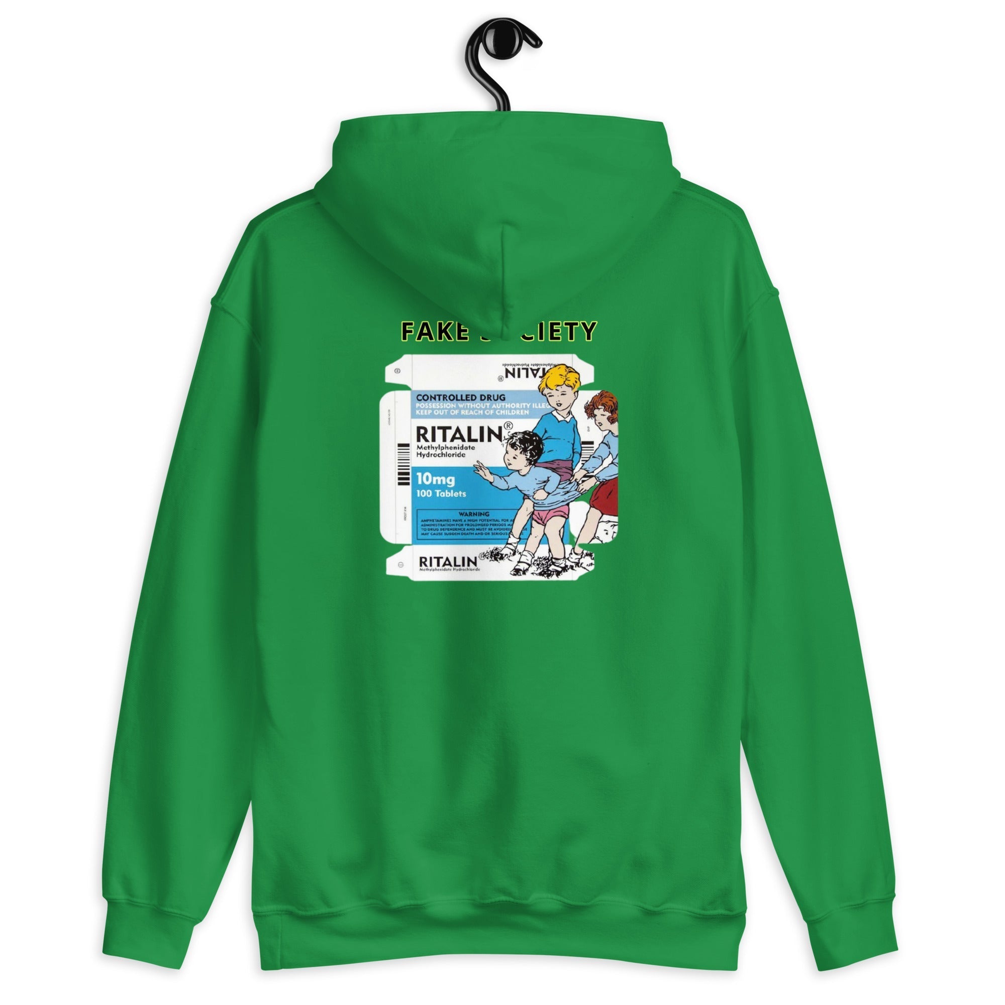 Ritalin x Fake Society Kapuzenpullover - NiZED - Shop Deutschland Noodosz