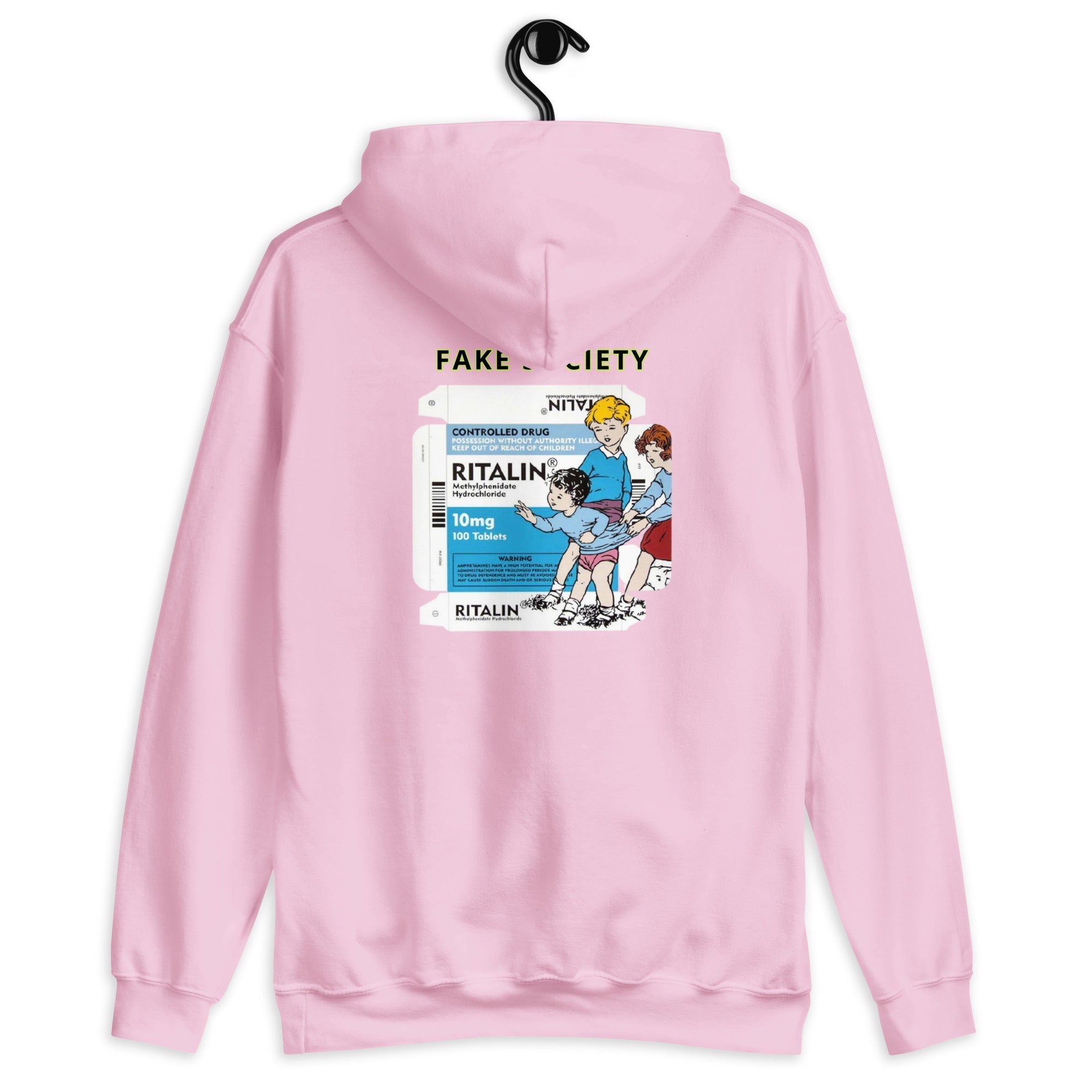 Ritalin x Fake Society Kapuzenpullover - NiZED - Shop Deutschland Noodosz