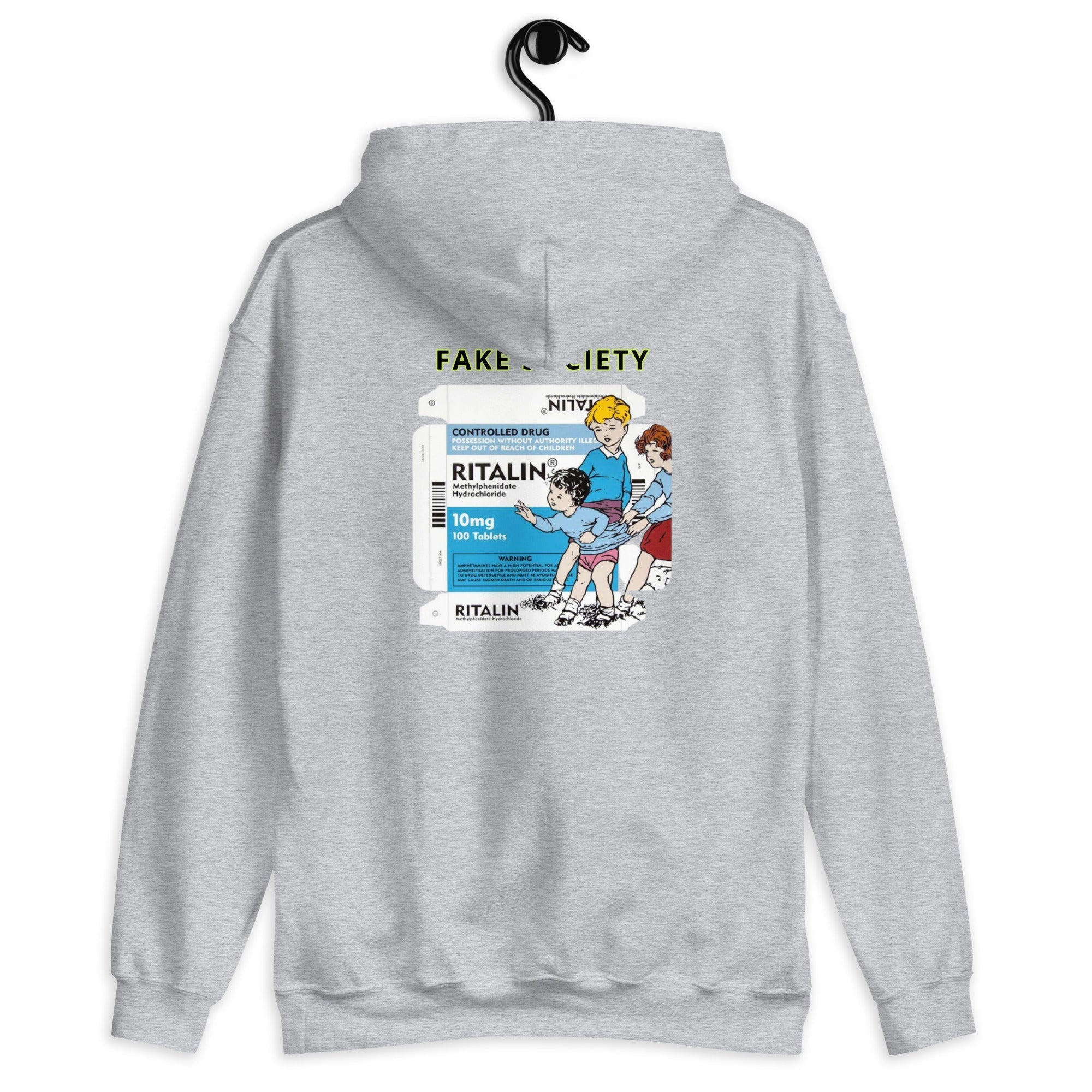 Ritalin x Fake Society Kapuzenpullover - NiZED - Shop Deutschland Noodosz