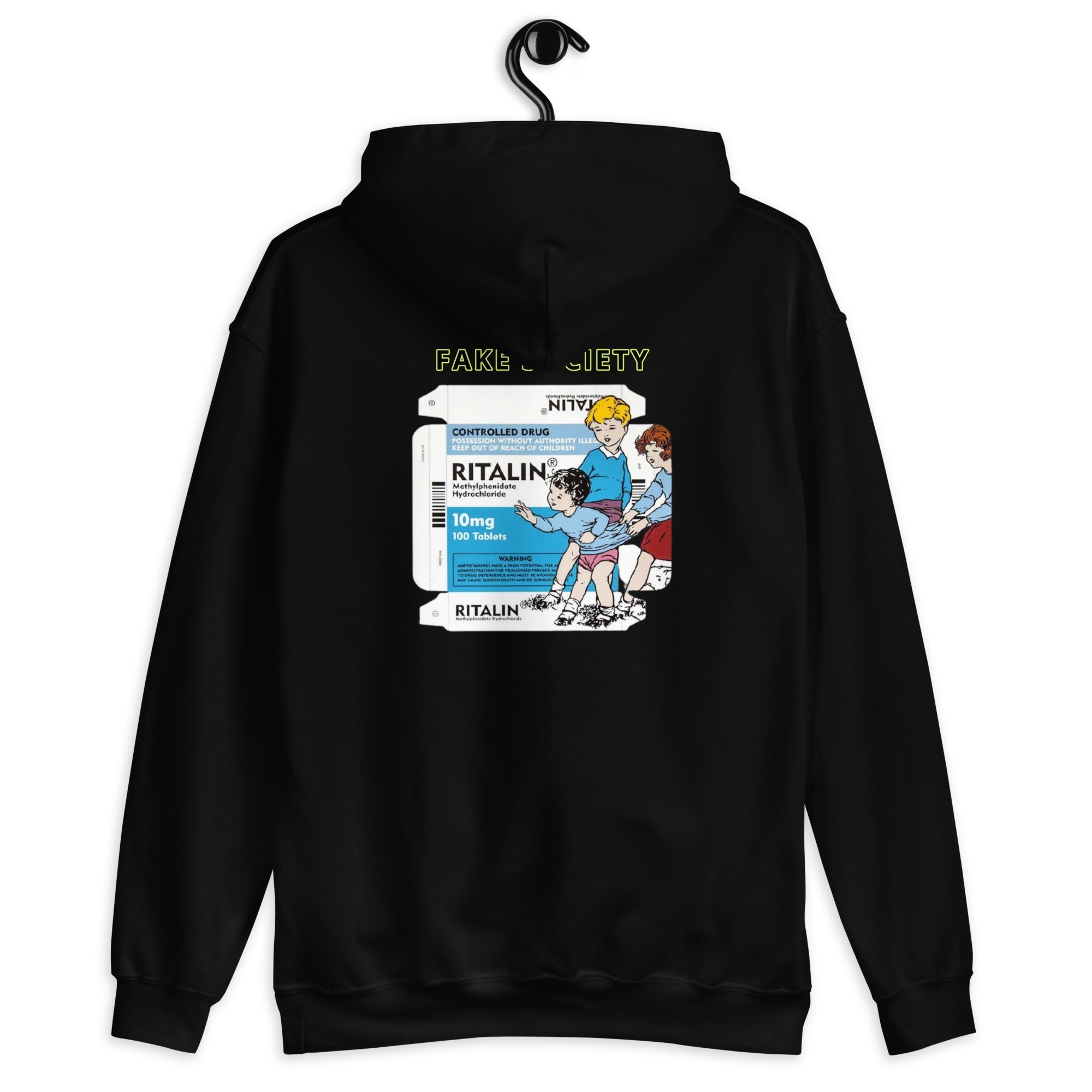 Ritalin x Fake Society Kapuzenpullover - NiZED - Shop Deutschland Noodosz