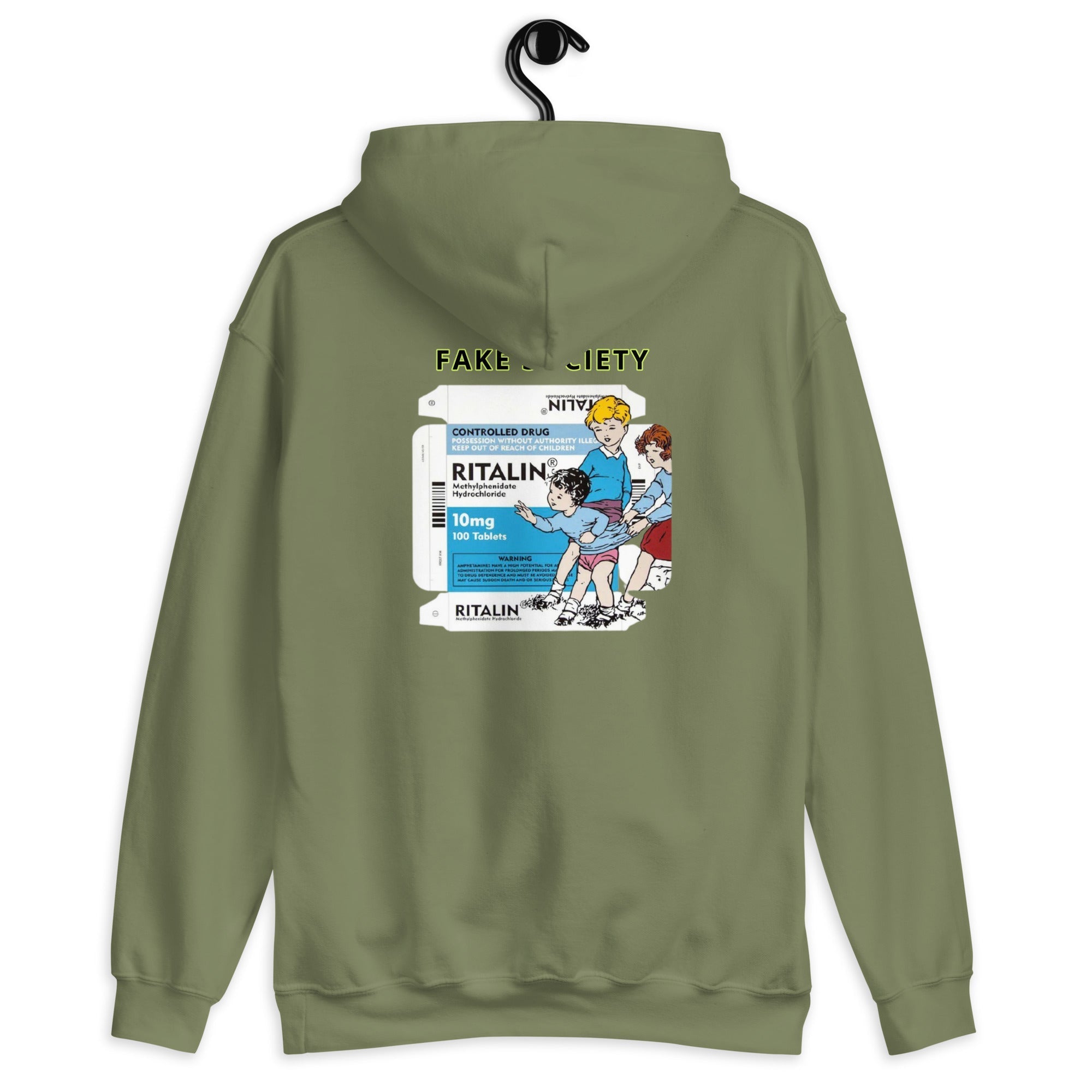 Ritalin x Fake Society Kapuzenpullover - NiZED - Shop Deutschland Noodosz