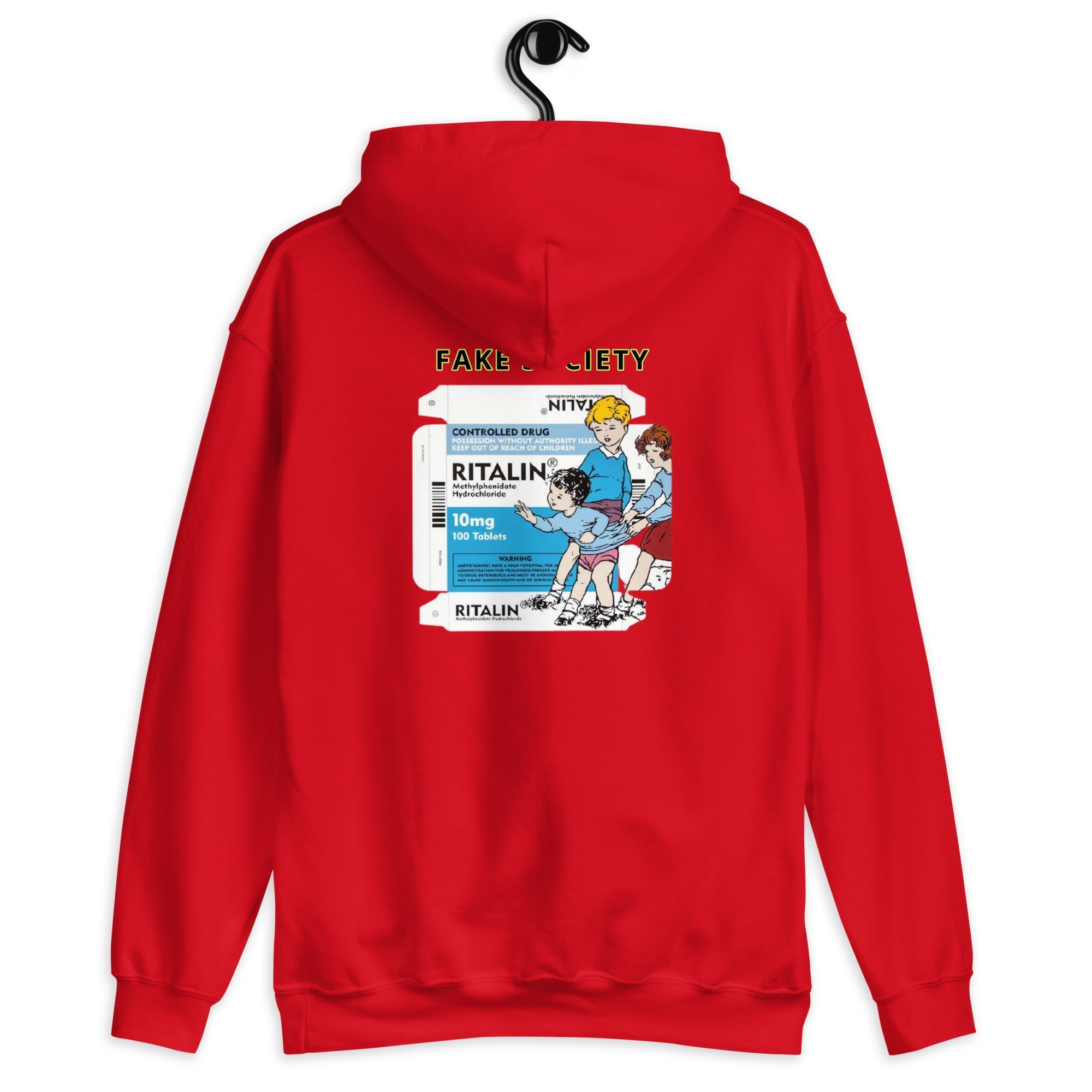 Ritalin x Fake Society Kapuzenpullover - NiZED - Shop Deutschland Noodosz