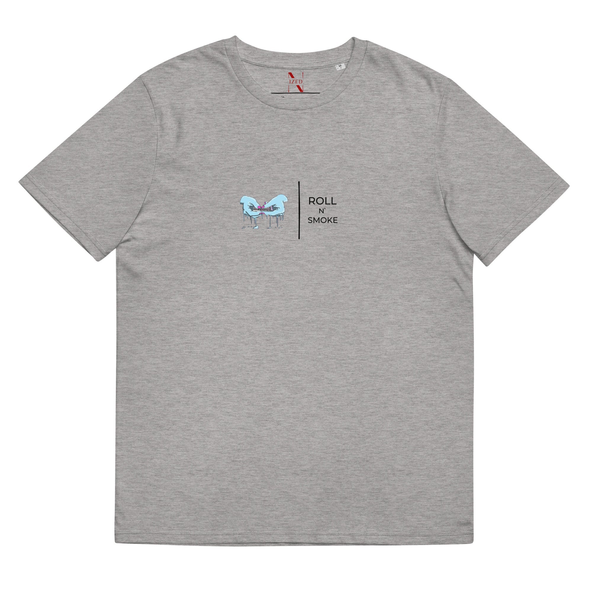 Roll and Smoke Bio - Baumwoll - T-Shirt - NiZED - Shop Deutschland Noodosz