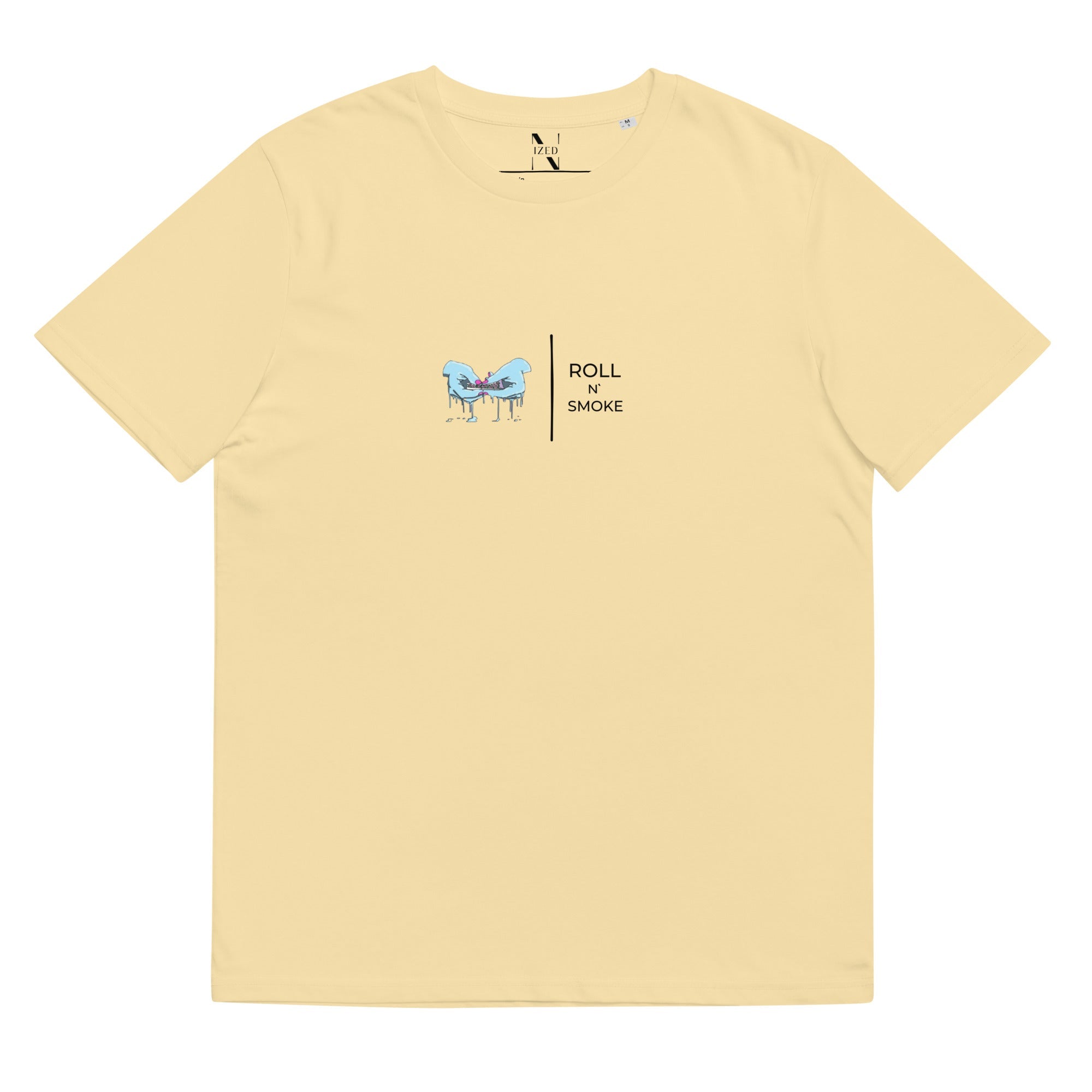 Roll and Smoke Bio - Baumwoll - T-Shirt - NiZED - Shop Deutschland Noodosz