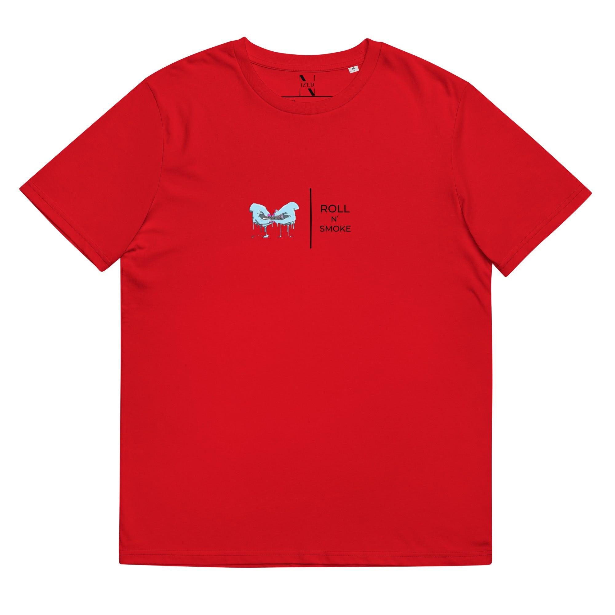 Roll and Smoke Bio - Baumwoll - T-Shirt - NiZED - Shop Deutschland Noodosz