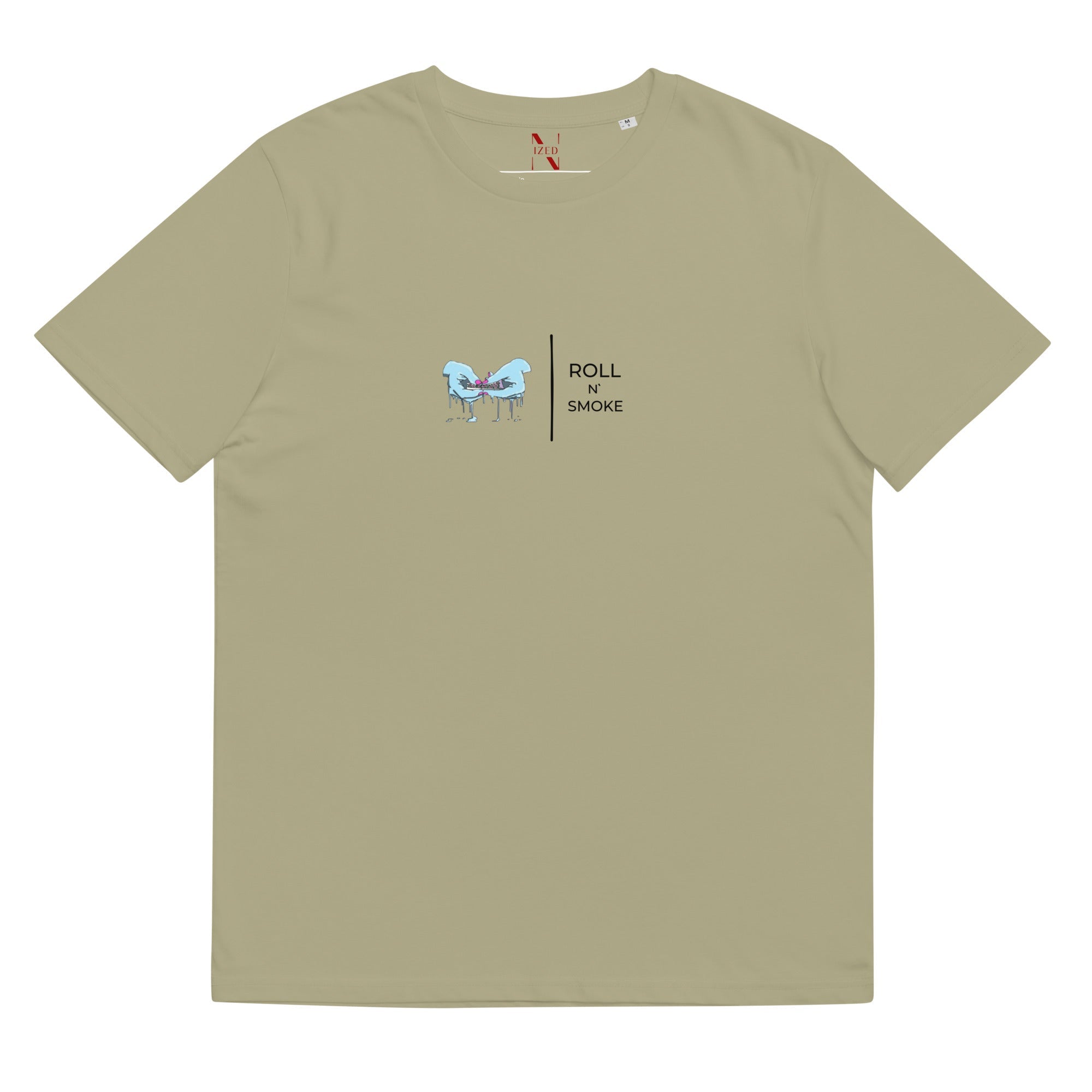 Roll and Smoke Bio - Baumwoll - T-Shirt - NiZED - Shop Deutschland Noodosz