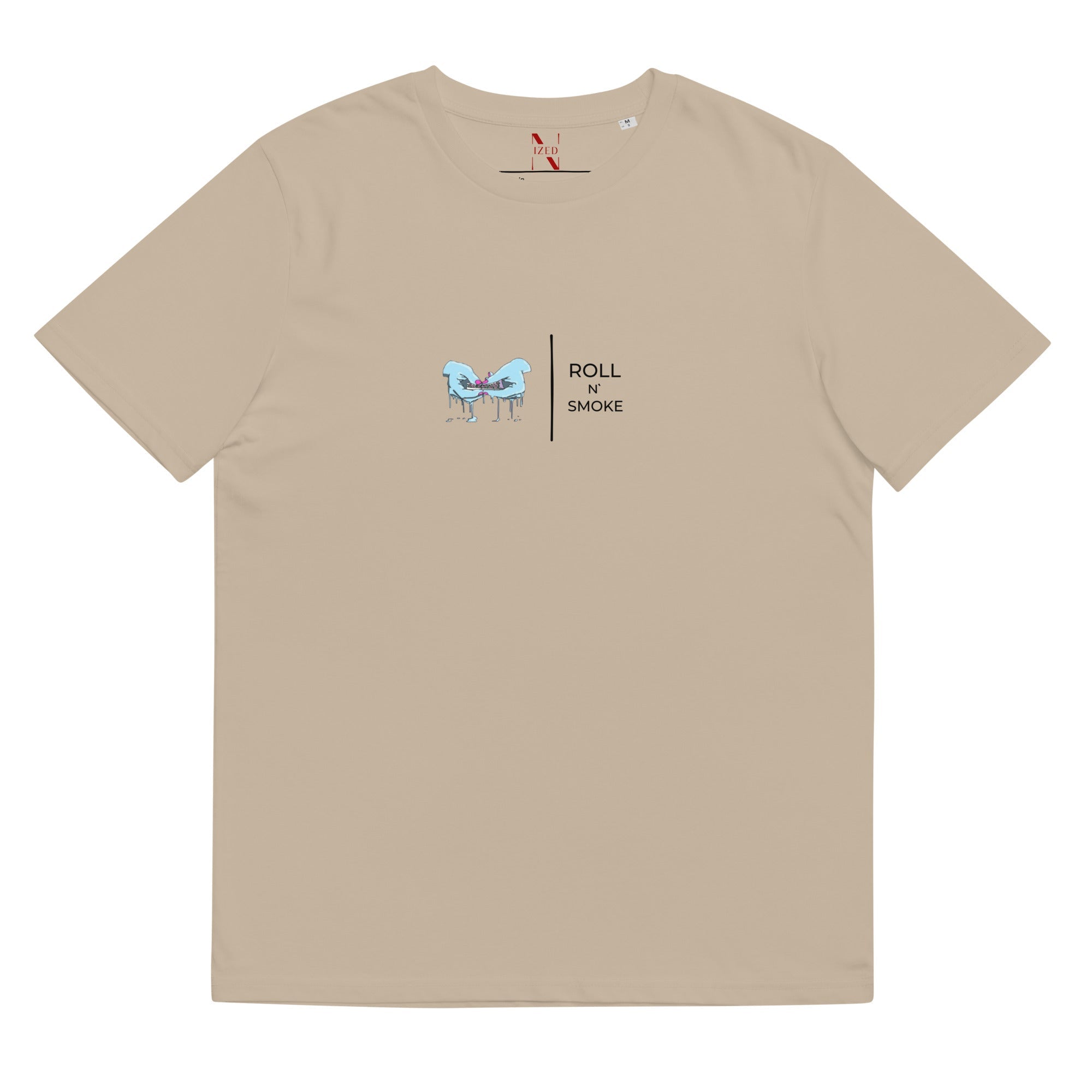 Roll and Smoke Bio - Baumwoll - T-Shirt - NiZED - Shop Deutschland Noodosz