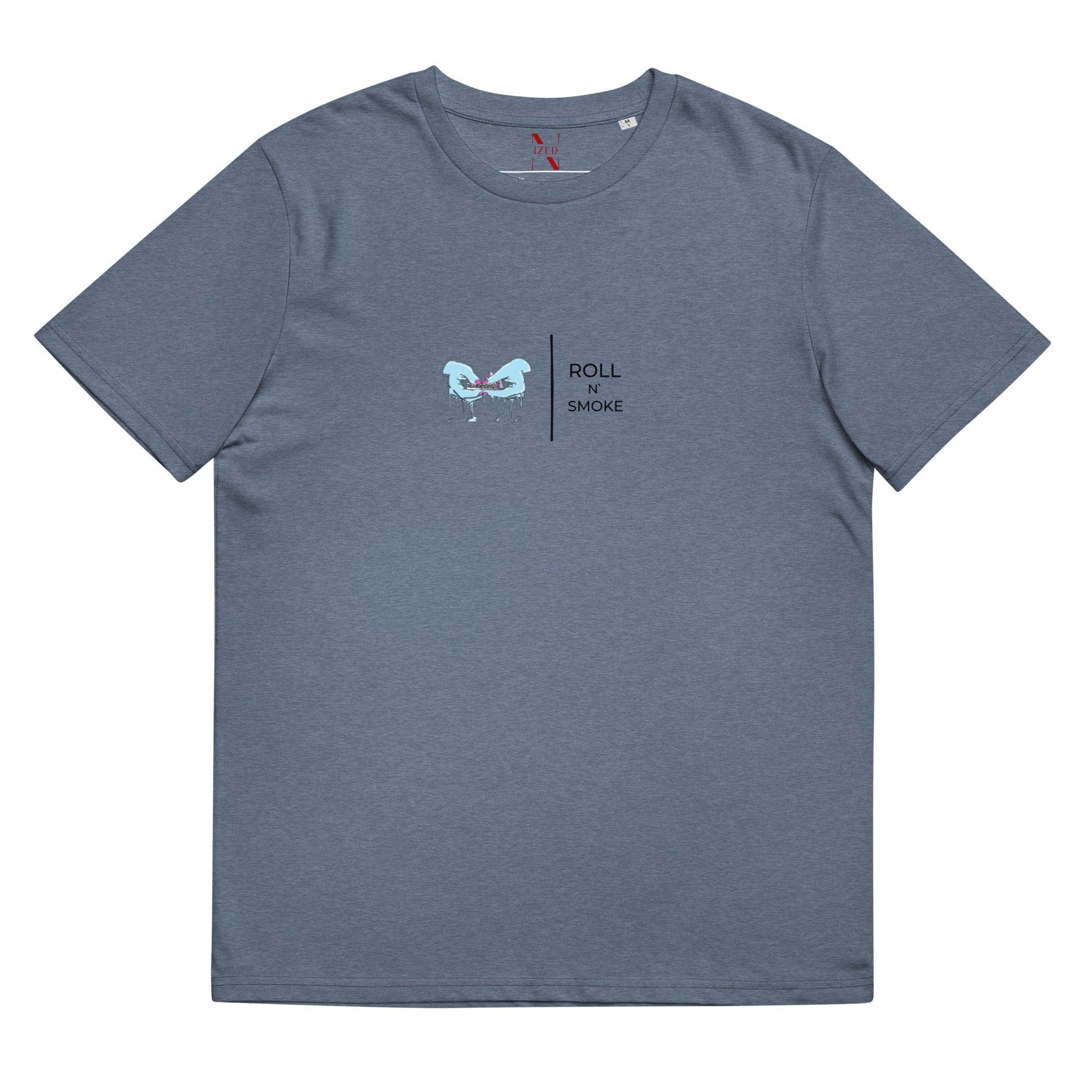 Roll and Smoke Bio - Baumwoll - T-Shirt - NiZED - Shop Deutschland Noodosz