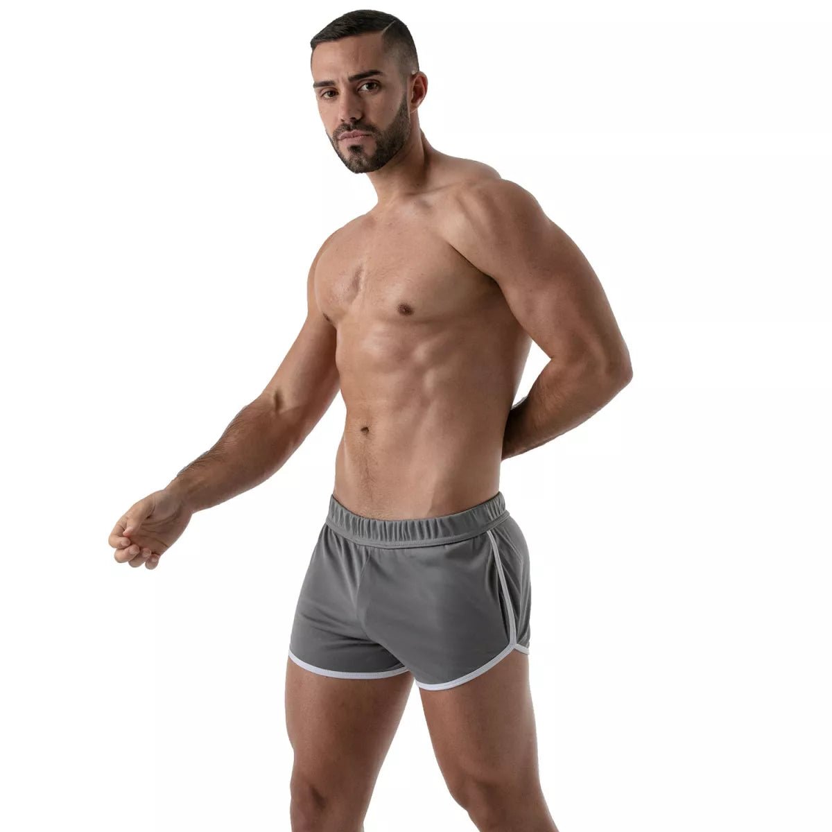 Runner - Gym - Shorts – Grau - TOF Paris - Shop Deutschland Noodosz