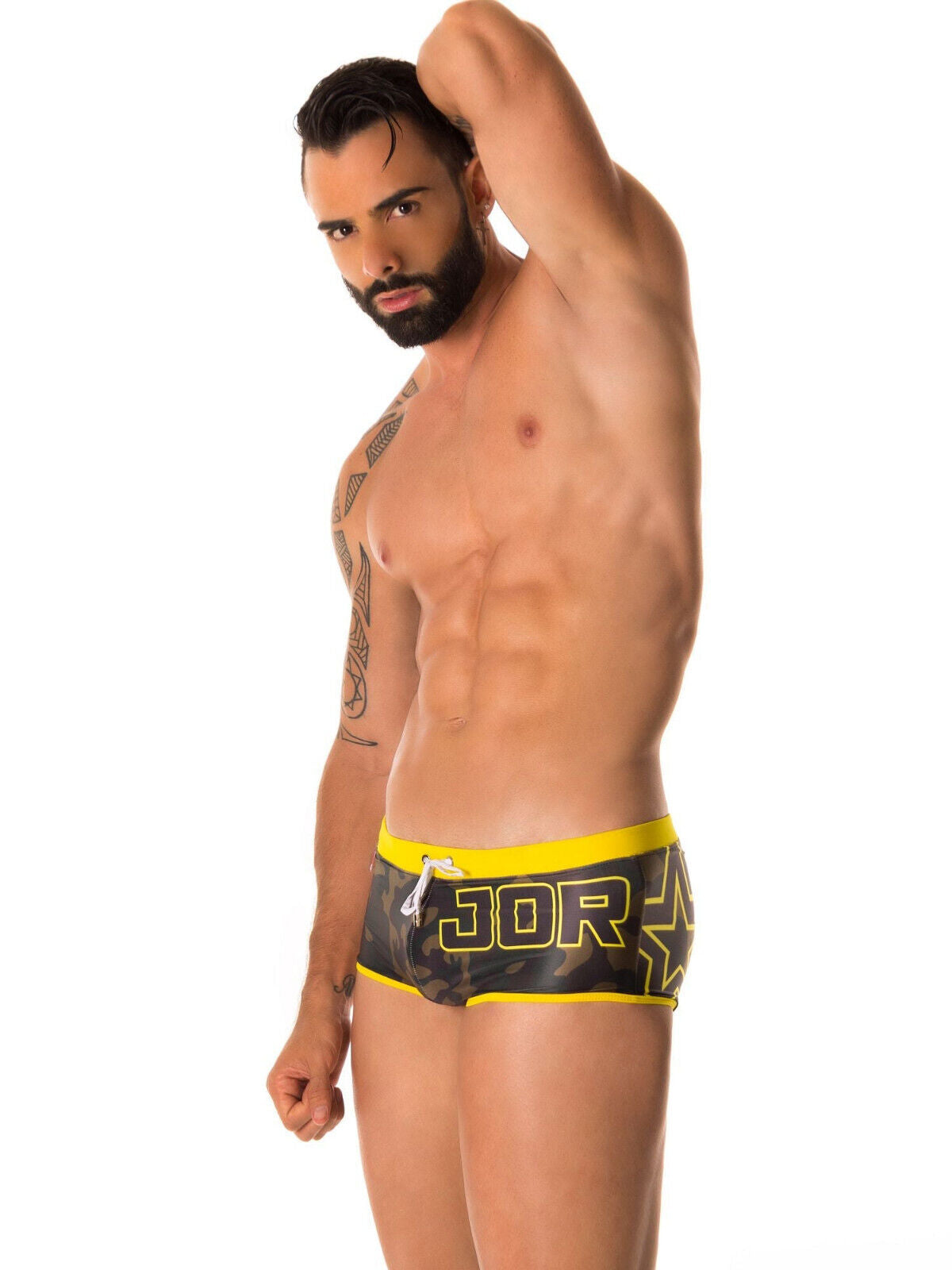 JOR 1259 - Boxer de bain homme, boxer de natation, slip de bain, maillots de bain 