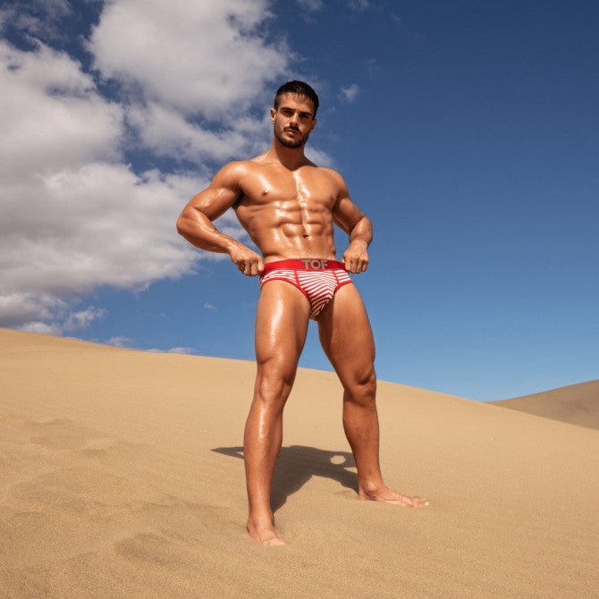 Sailor Slip, Unterhose - Rot - TOF Paris - Shop Deutschland Noodosz