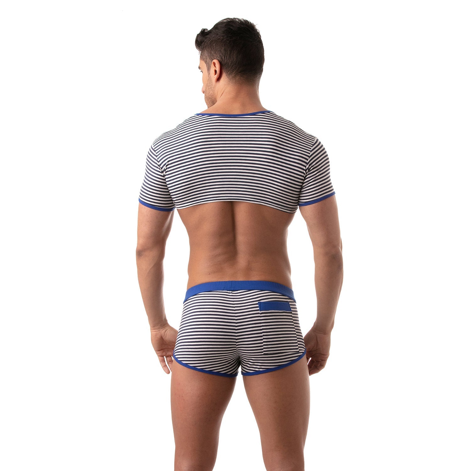 Sailor Crop Top – Blau - TOF Paris - Shop Deutschland Noodosz
