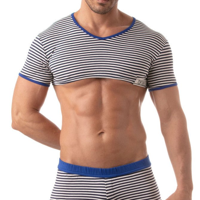 Sailor Crop Top – Blau - TOF Paris - Shop Deutschland Noodosz