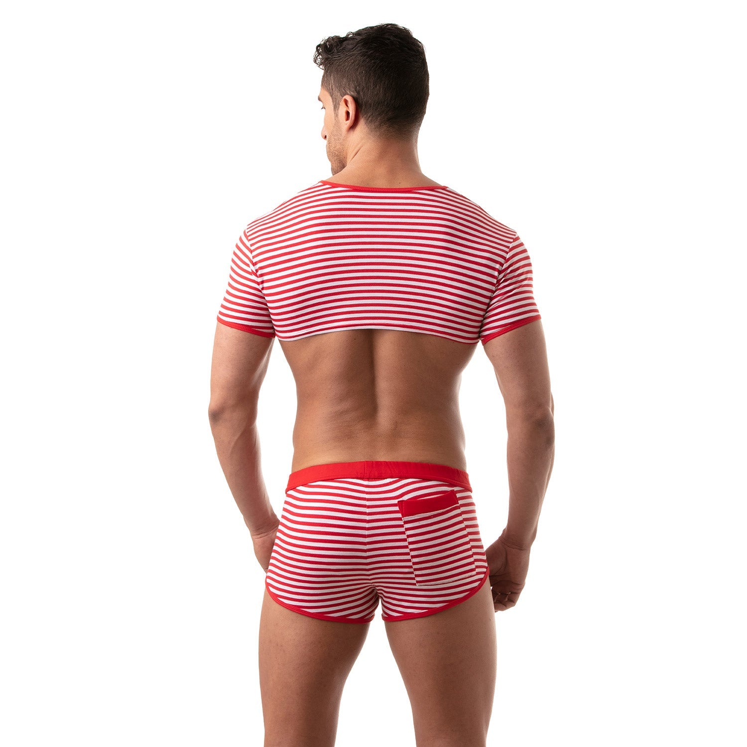 Sailor Crop Top - Rot - TOF Paris - Shop Deutschland Noodosz