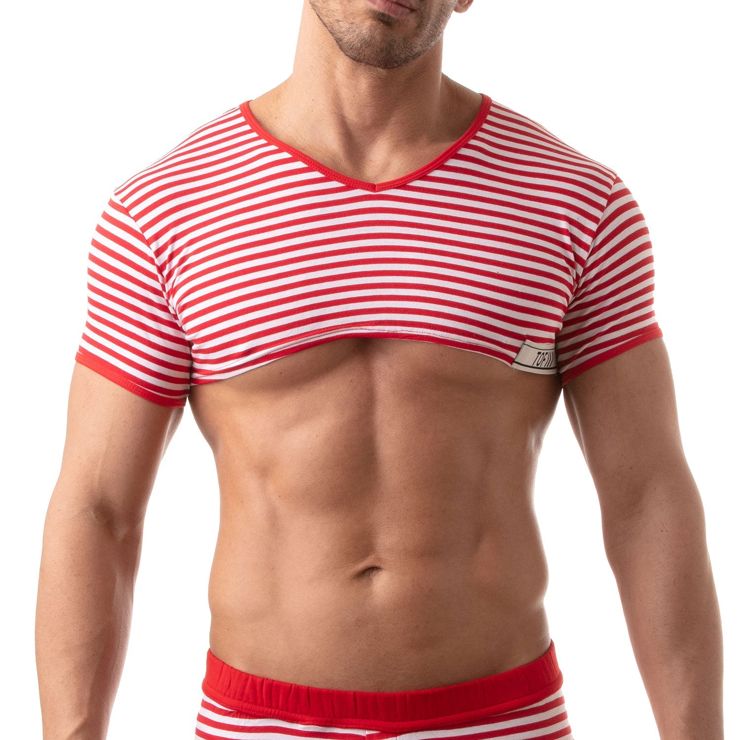 Sailor Crop Top - Rot - TOF Paris - Shop Deutschland Noodosz
